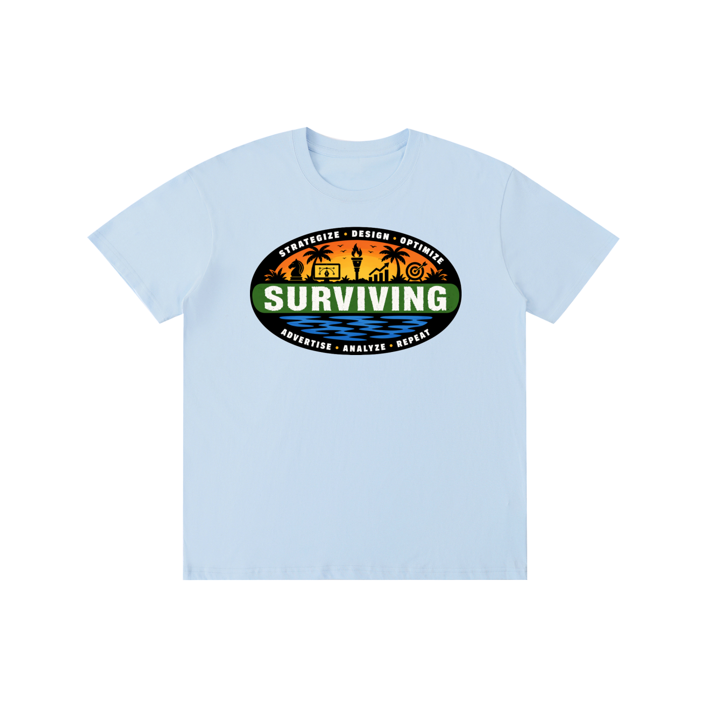 Surviving in Marketing | Pure Cotton Unisex T-Shirt