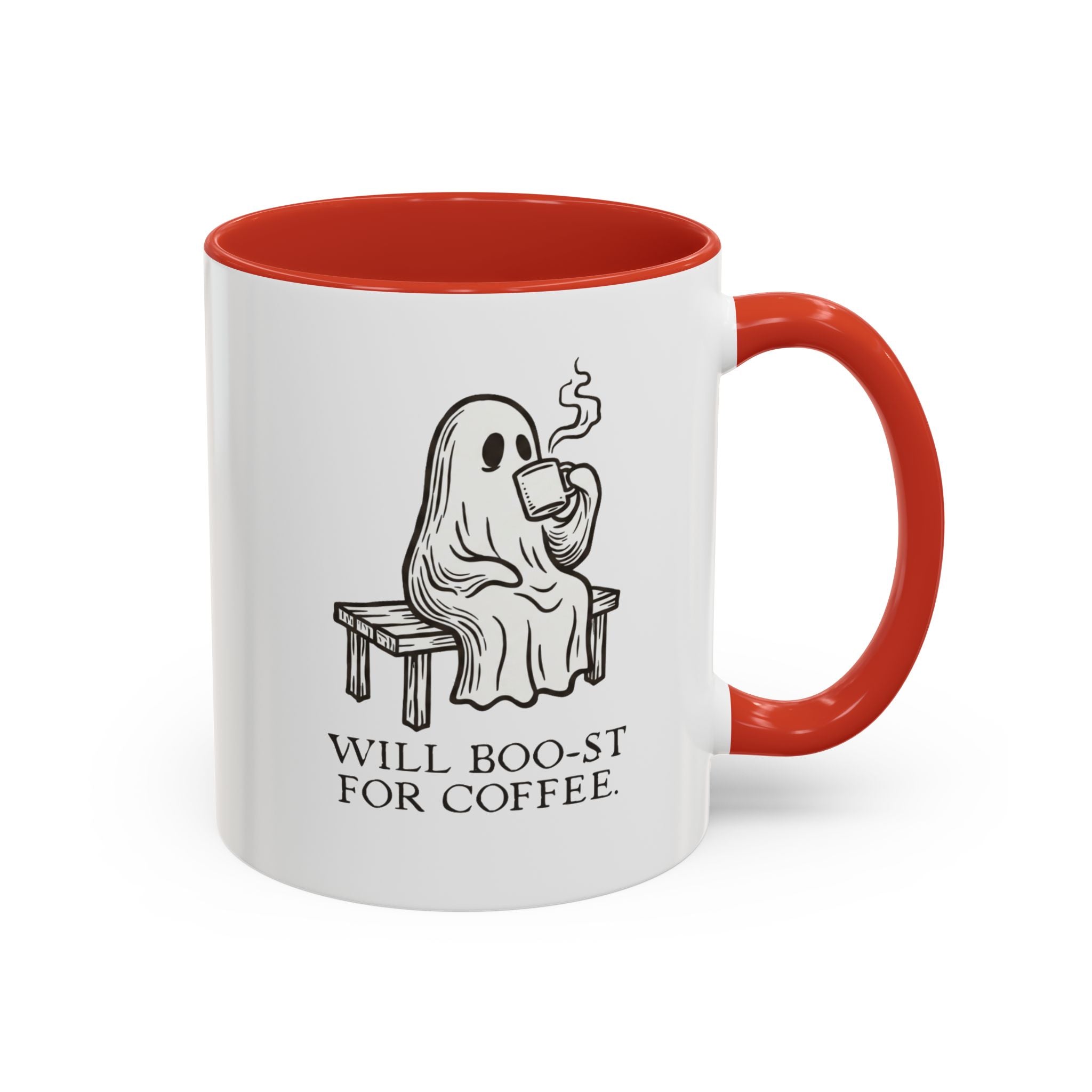 Will Boo-st for Coffee | Accent Mug (11/15oz)