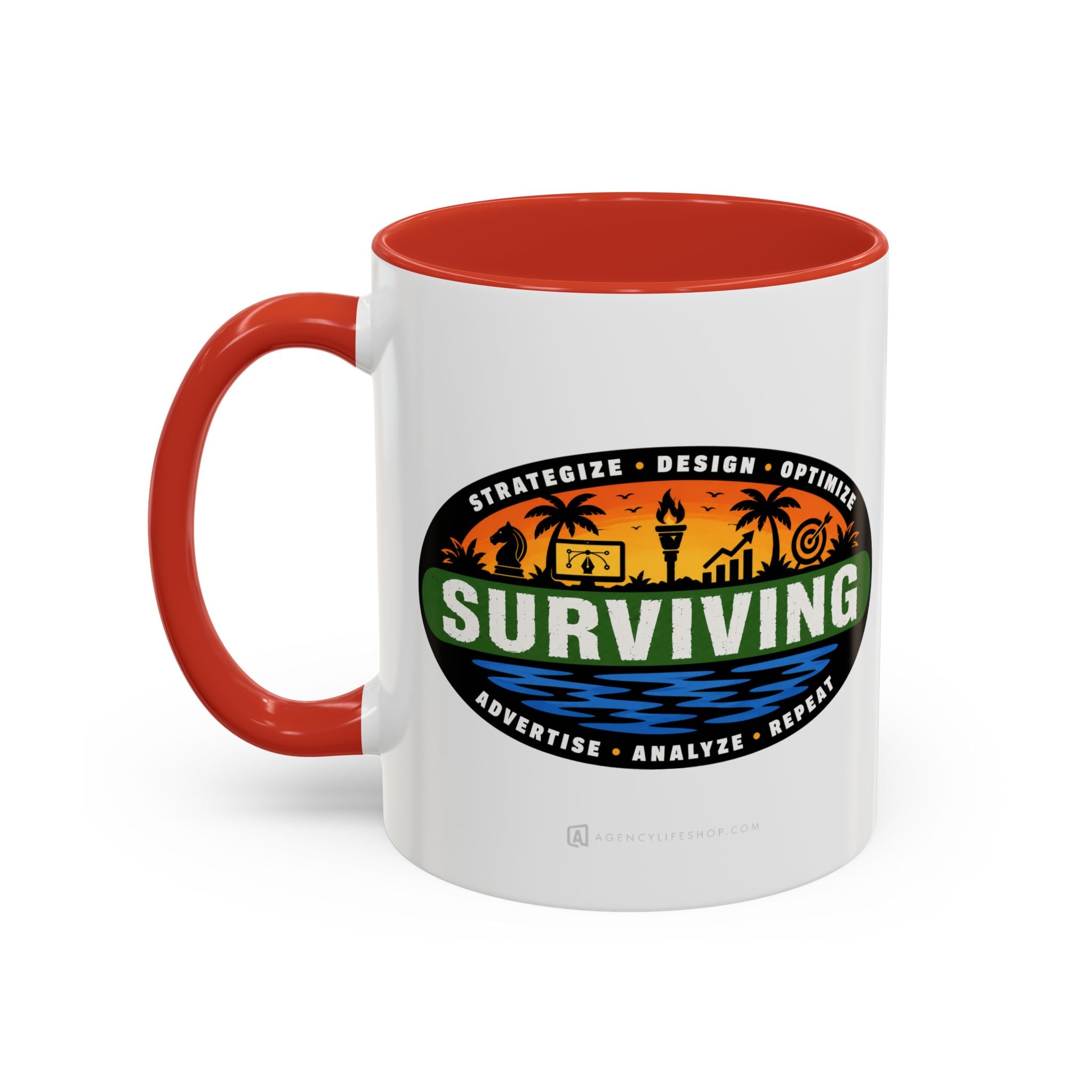 Surviving in Marketing | Coffee Mug