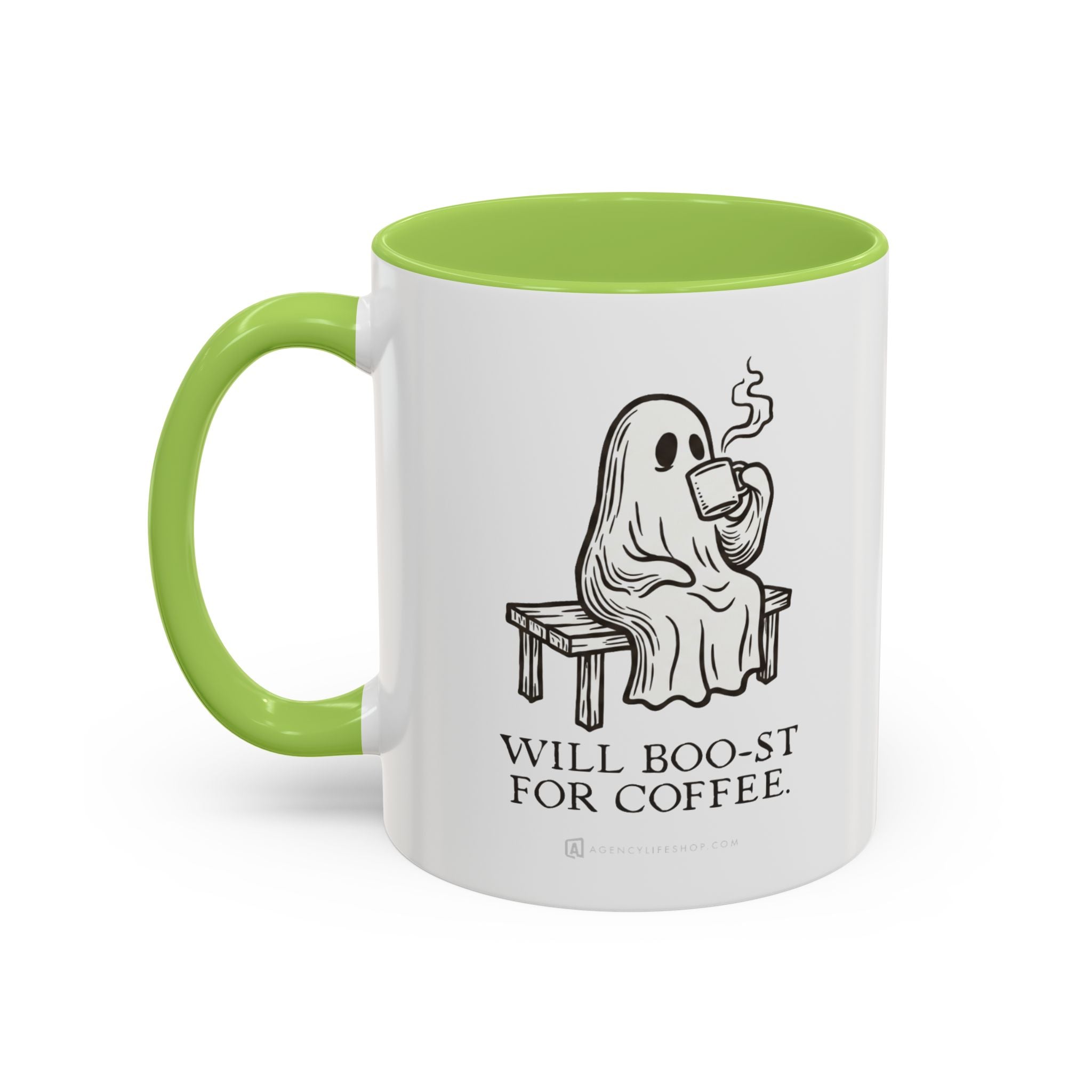 Will Boo-st for Coffee | Accent Mug (11/15oz)
