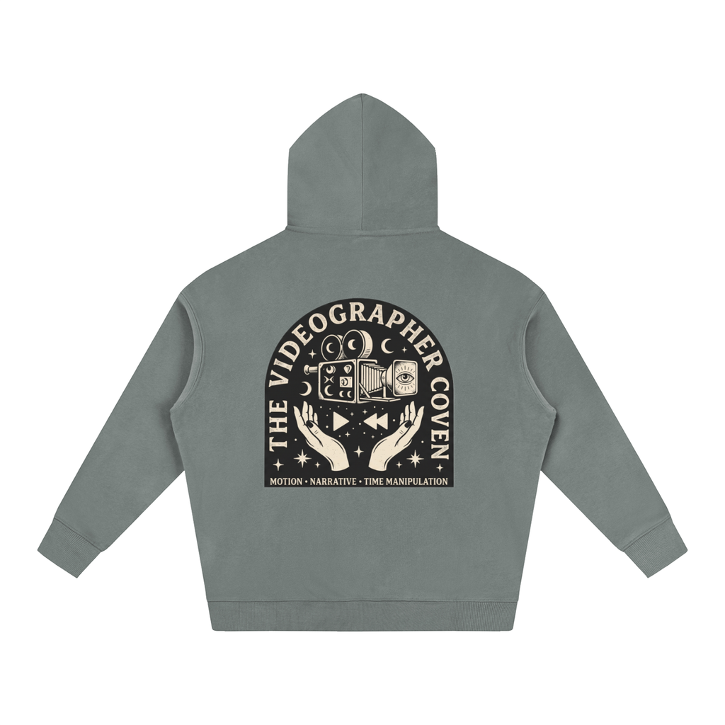 The Videographer Coven | Oversized Fleeced Hoodie
