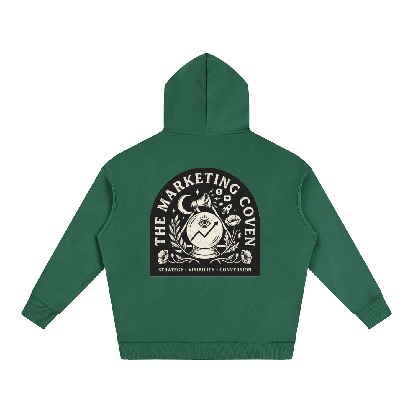 The Marketing Coven | Oversized Fleeced Hoodie