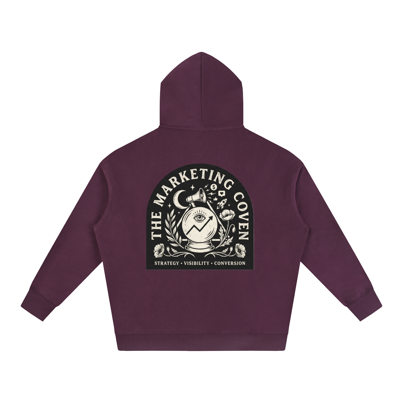 The Marketing Coven | Oversized Fleeced Hoodie