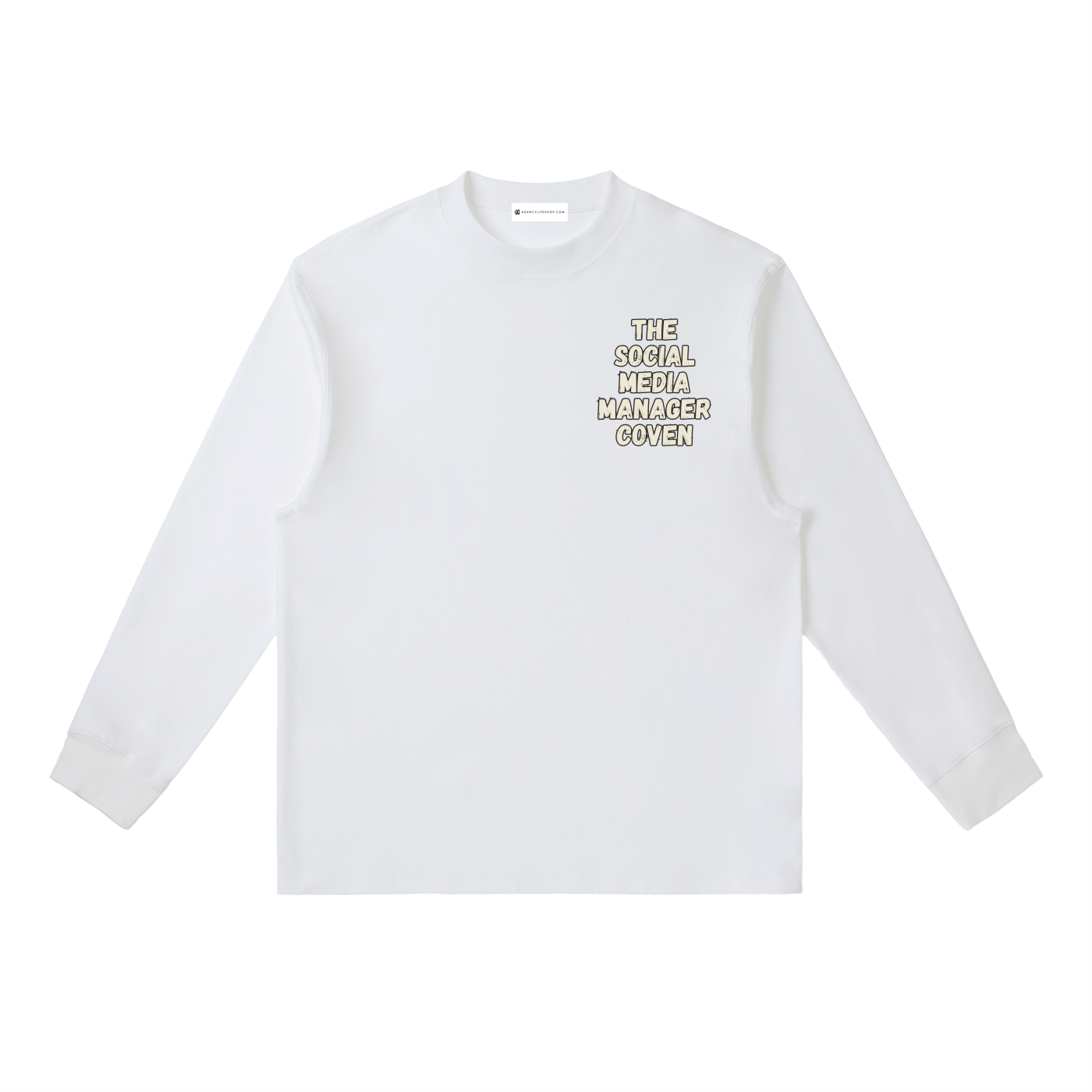 The Social Media Manager Coven | Essential Crewneck Long-Sleeve T-Shirt