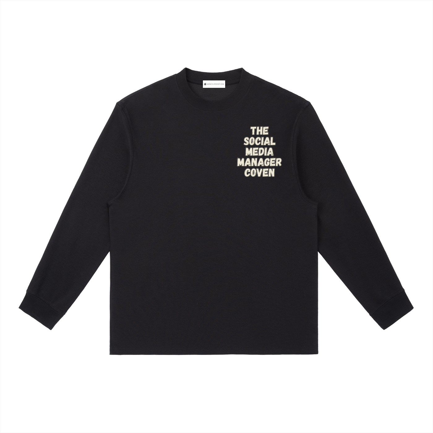 The Social Media Manager Coven | Essential Crewneck Long-Sleeve T-Shirt