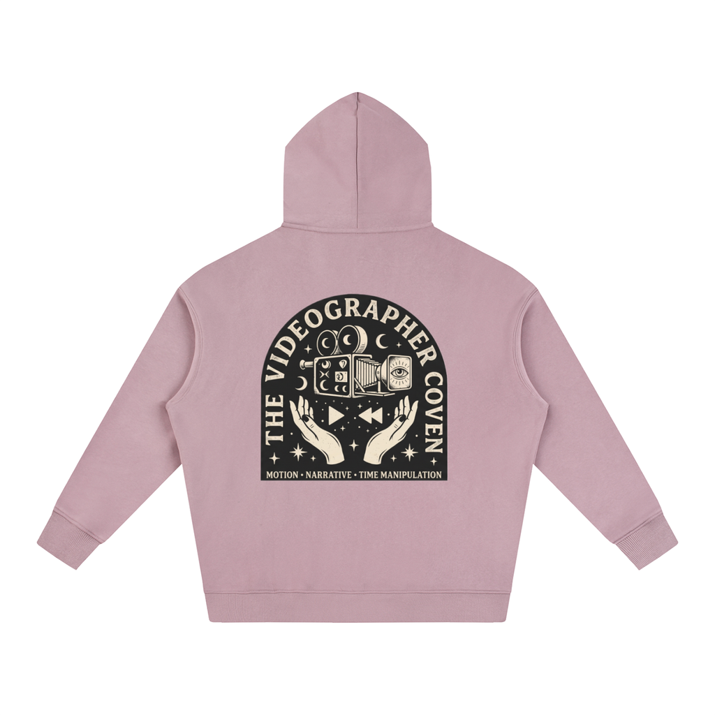 The Videographer Coven | Oversized Fleeced Hoodie