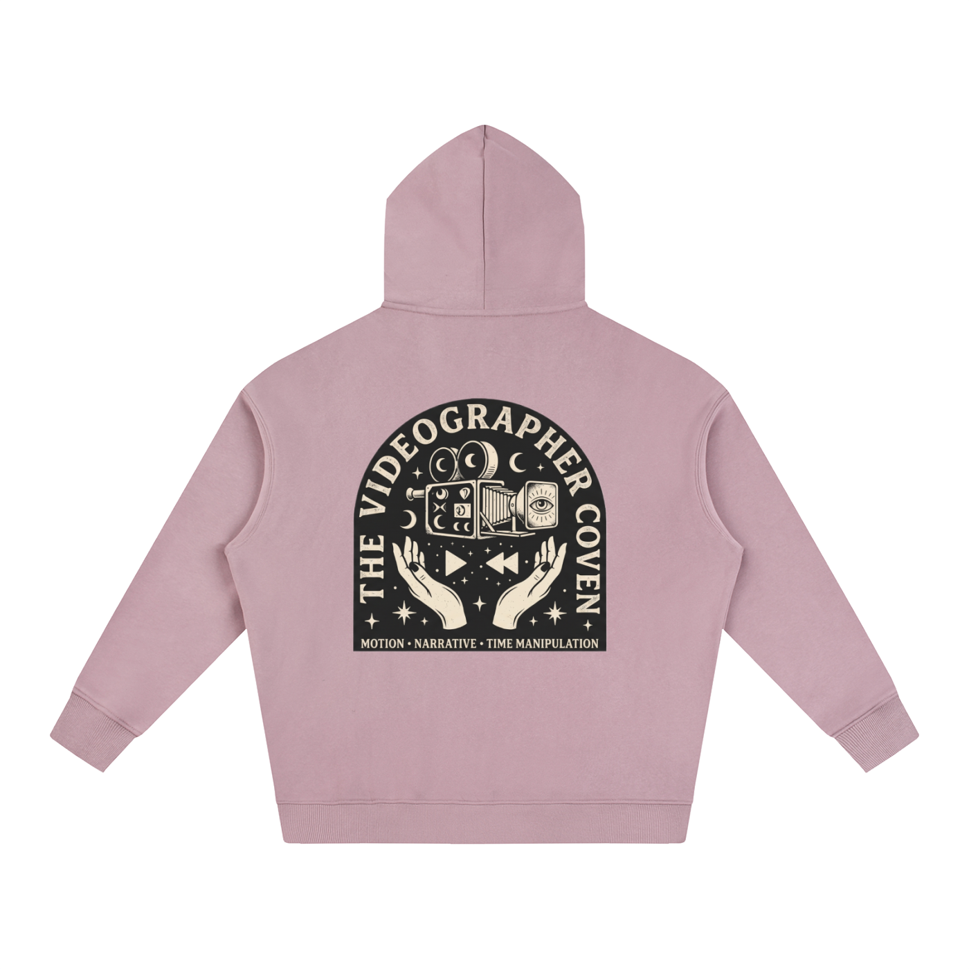 The Videographer Coven | Oversized Fleeced Hoodie