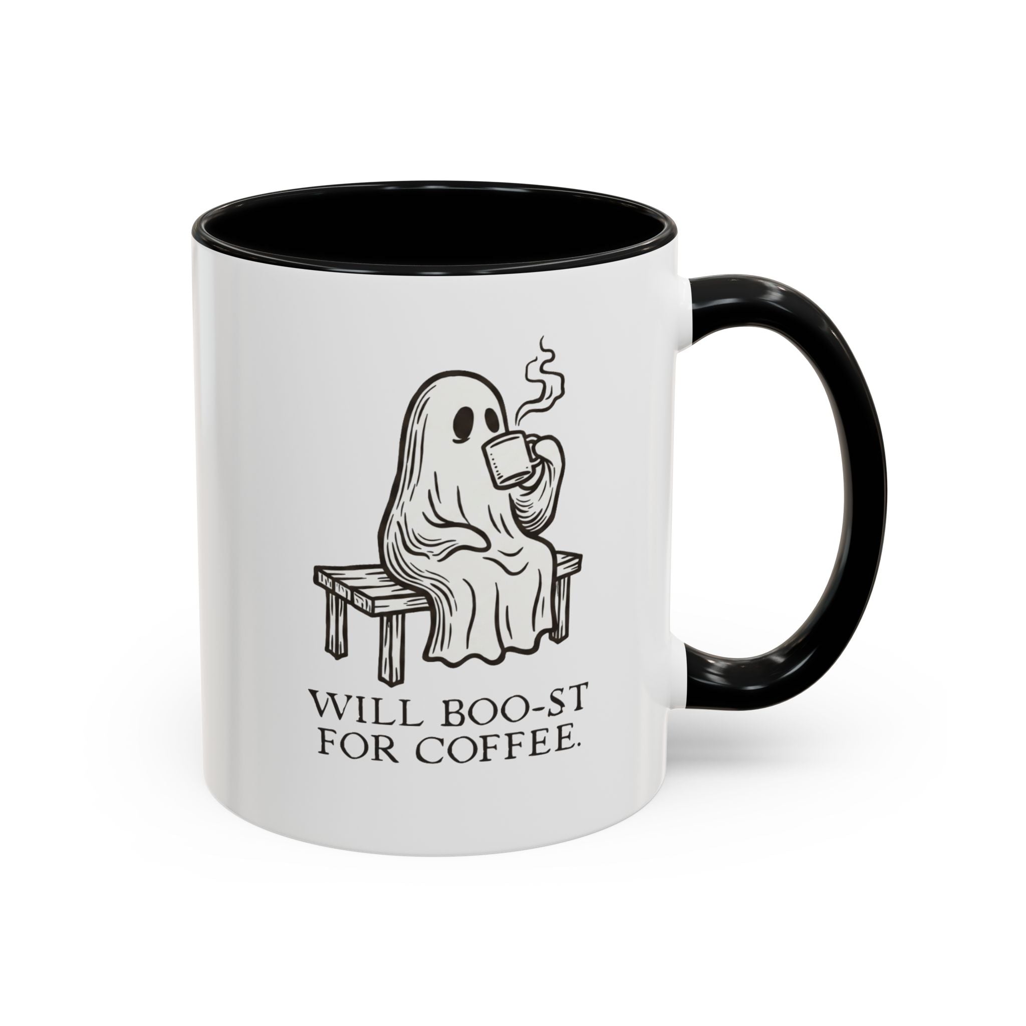 Will Boo-st for Coffee | Accent Mug (11/15oz)