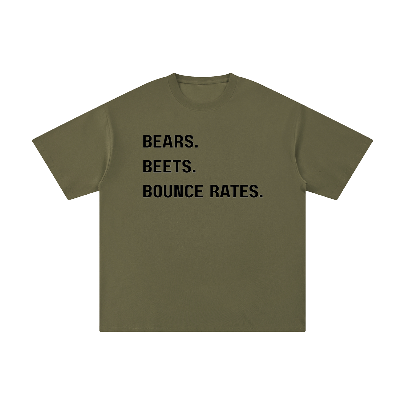 Bears, Beets, Bounce Rates | Unisex Pure Cotton T-Shirt