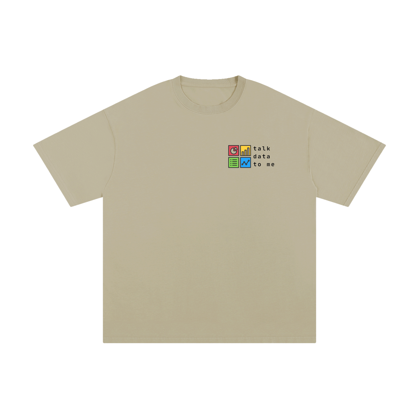 Talk Data To Me | Unisex Pure Cotton T-Shirt