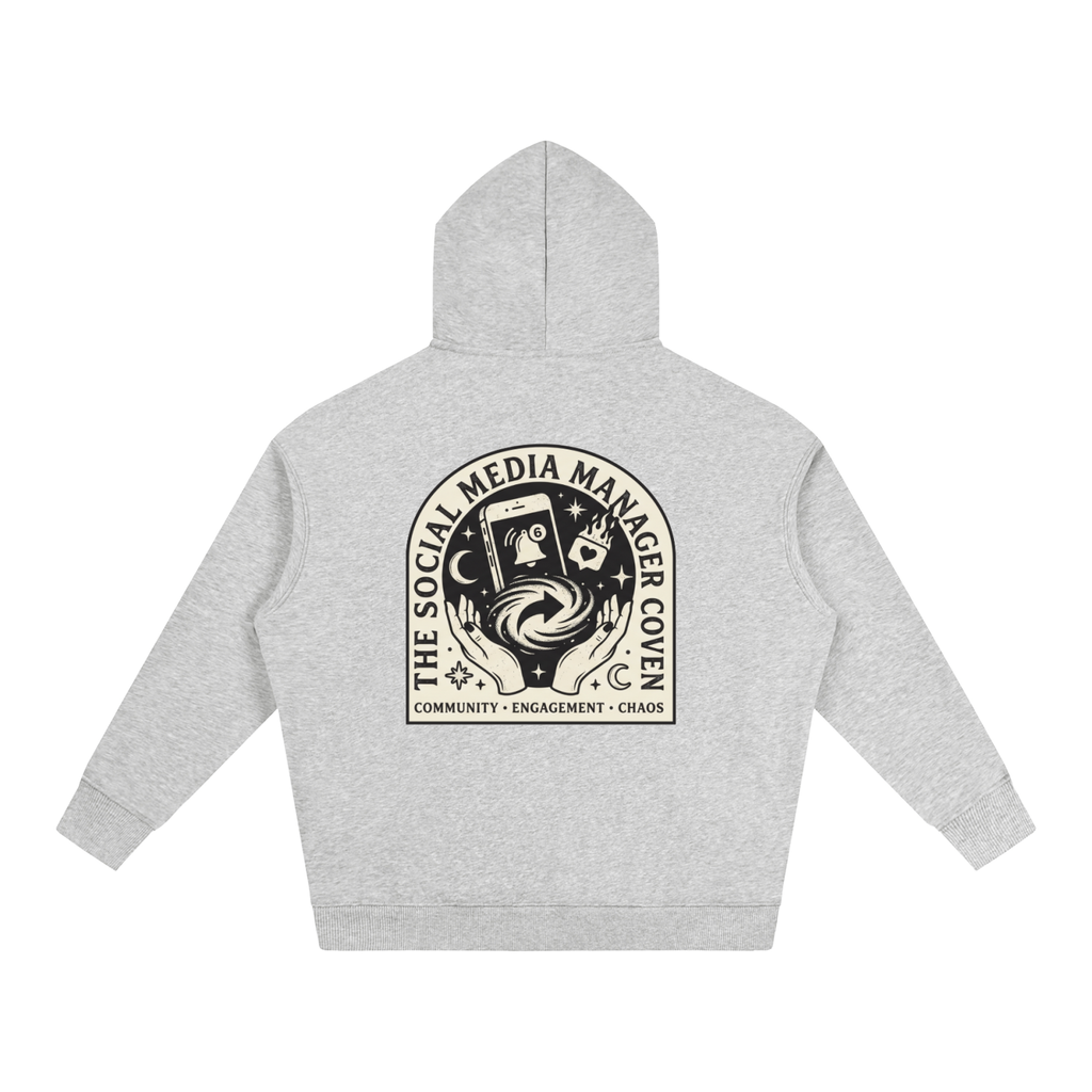The Social Media Coven | Oversized Fleeced Hoodie