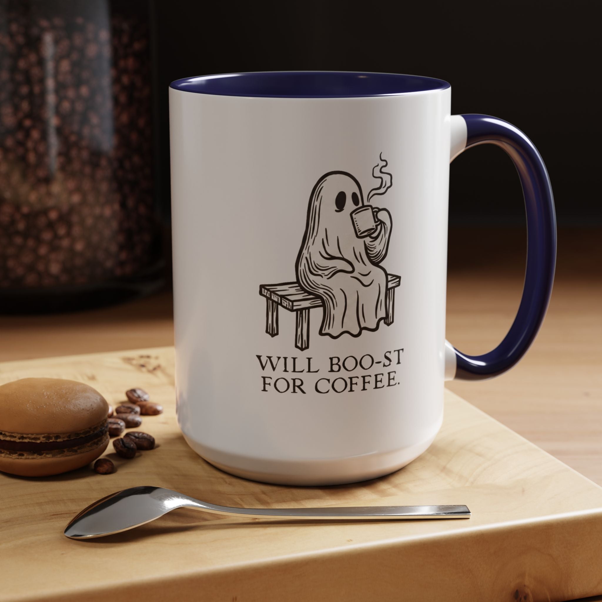 Will Boo-st for Coffee | Accent Mug (11/15oz)