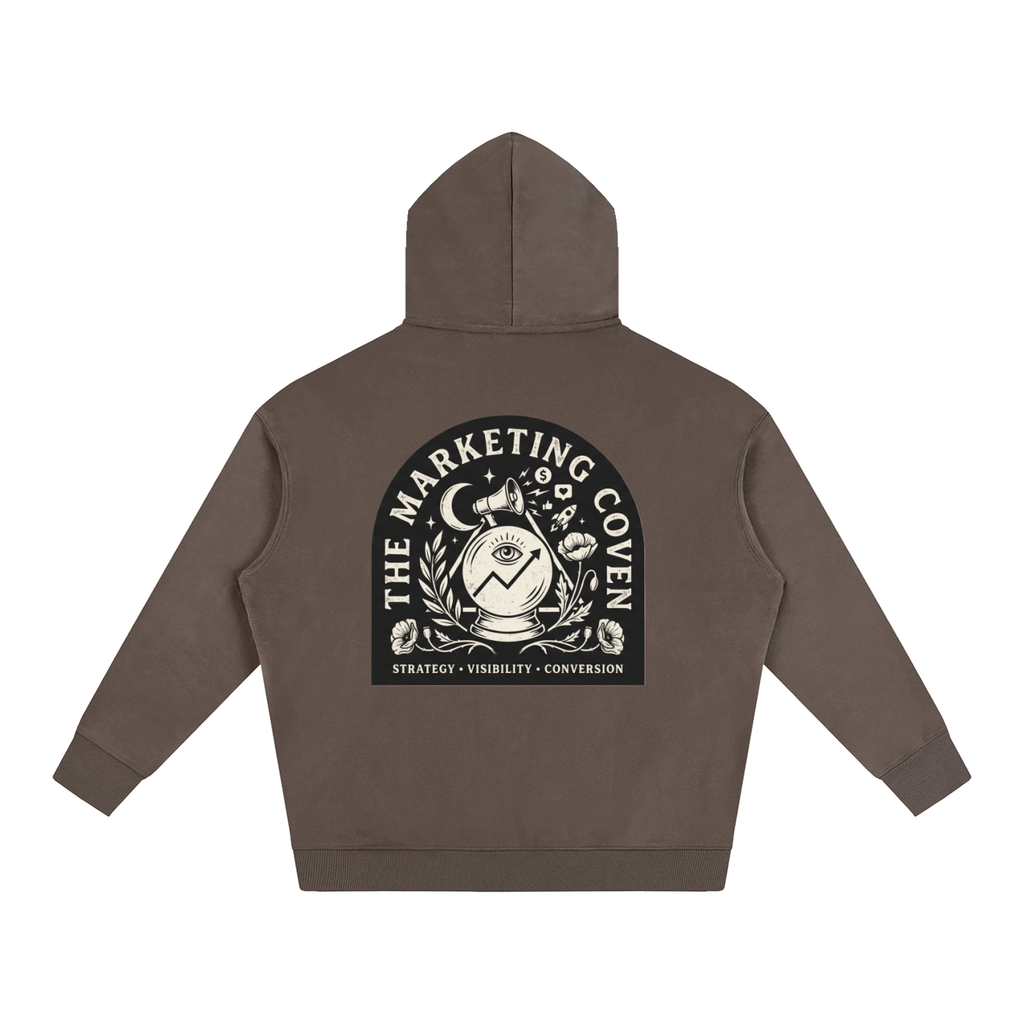 The Marketing Coven | Oversized Fleeced Hoodie