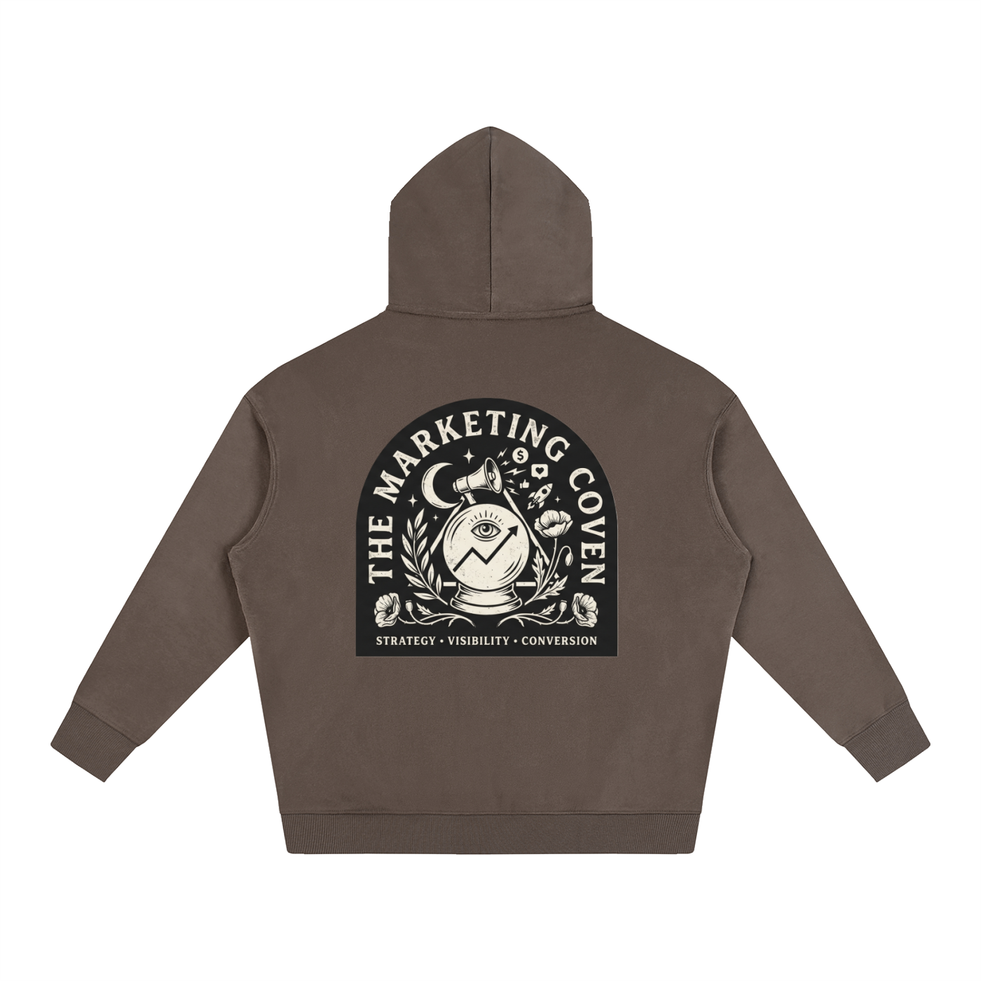 The Marketing Coven | Oversized Fleeced Hoodie