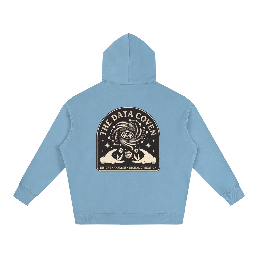 The Data Coven | Oversized Fleeced Hoodie