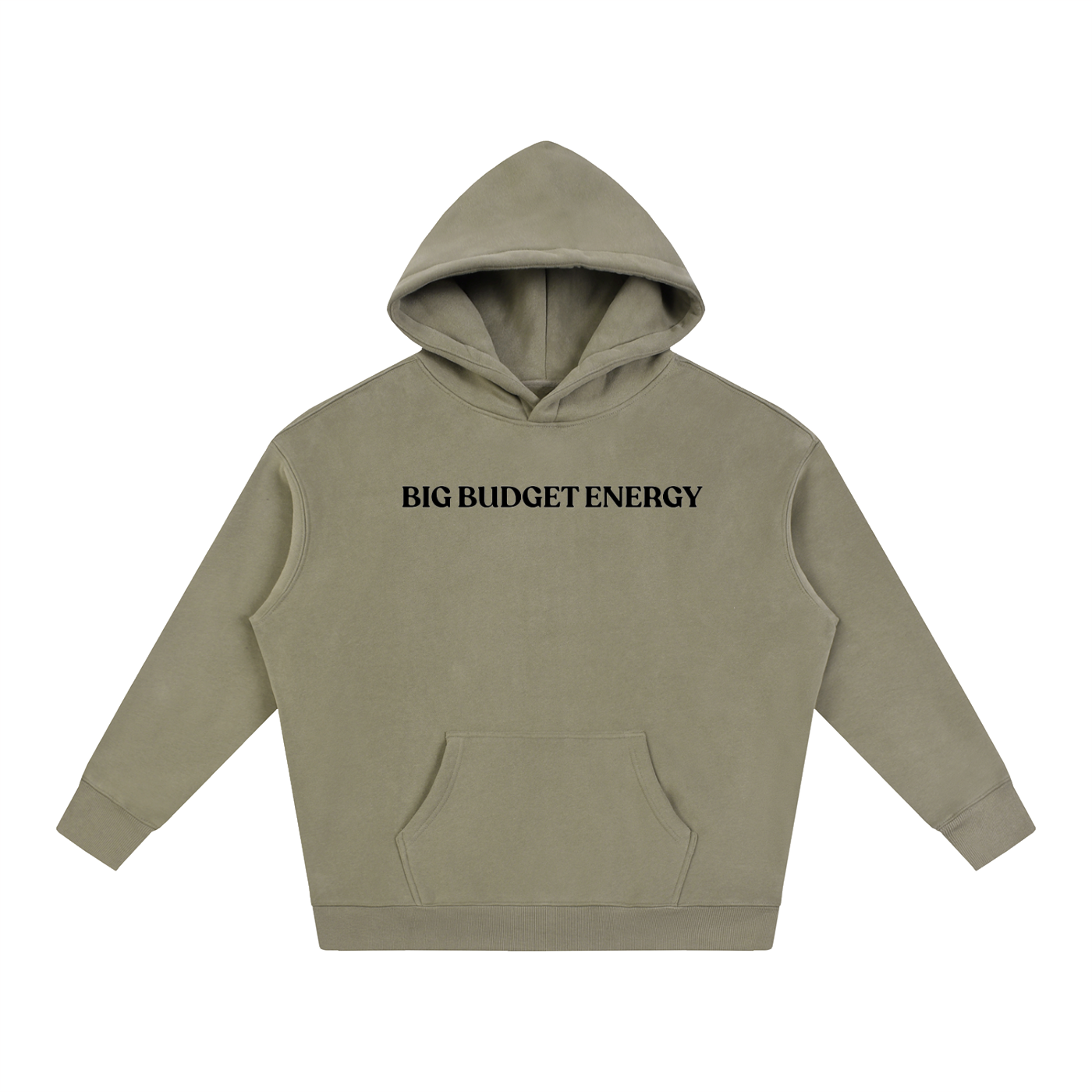 Big Budget Energy | Oversize Fleeced Hoodie