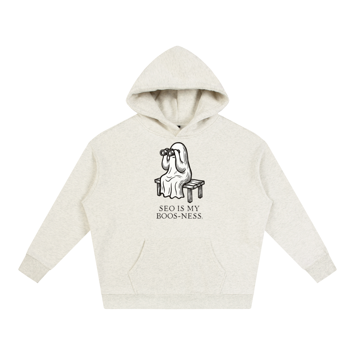 SEO is My Boos-ness | Oversize Fleeced Hoodie