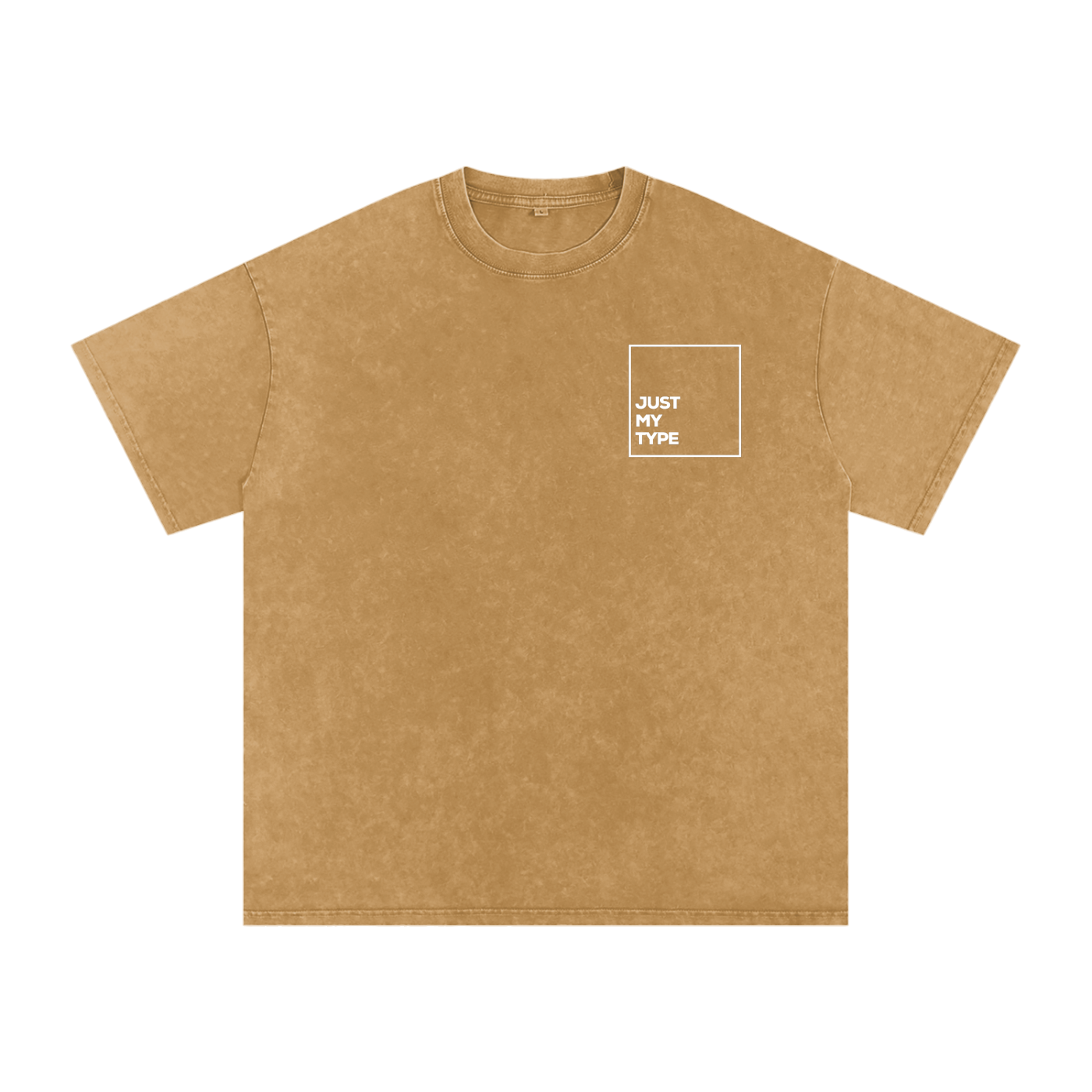 Just My Type | Snow Washed Oversized Cotton T-Shirt