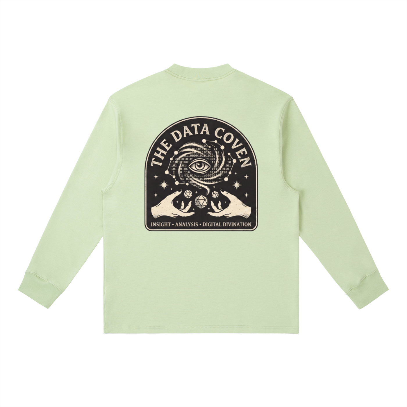 The Data Coven | Essential Crewneck Long-Sleeve T-Shirt