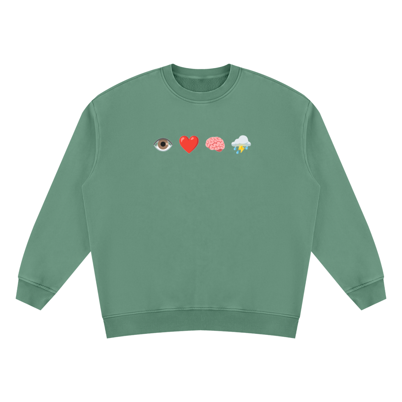 I Love Brainstorming | Unisex Vintage Wash Fleece Sweatshirt