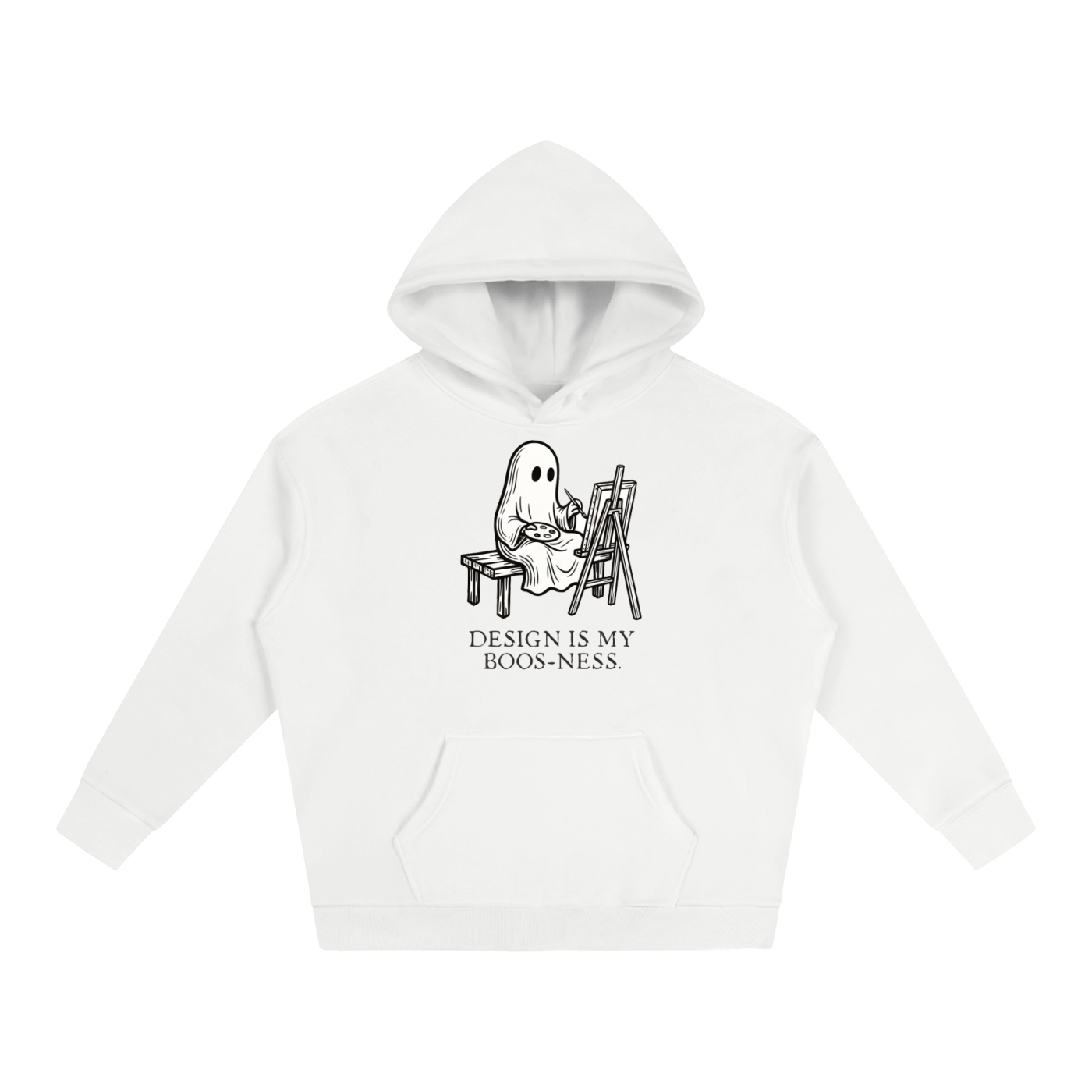 Design is My Boos-ness | Oversize Fleeced Hoodie