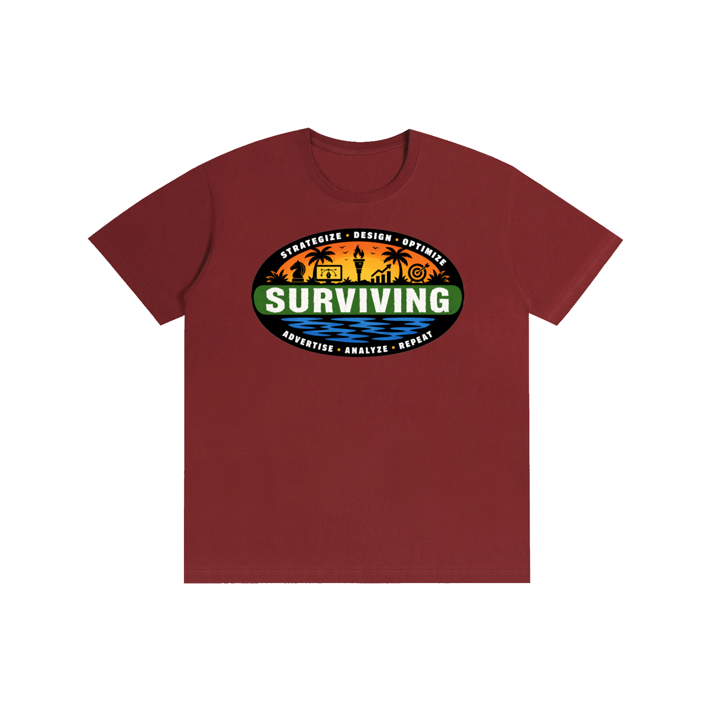 Surviving in Marketing | Pure Cotton Unisex T-Shirt