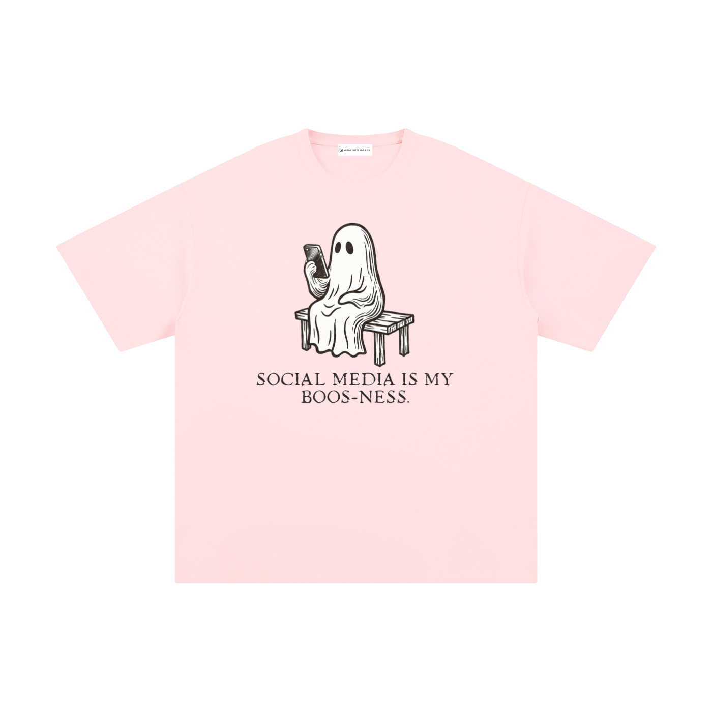Social Media is My Boos-ness | Unisex Pure Cotton T-Shirt