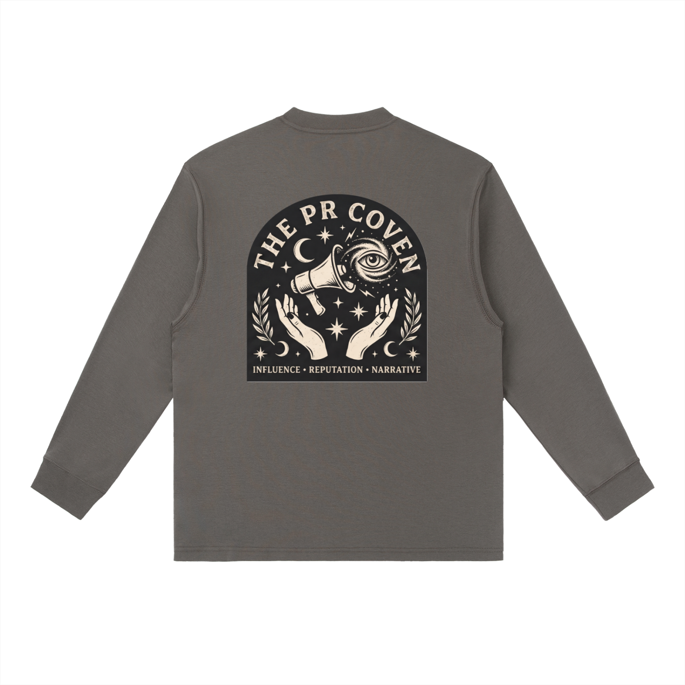 The PR Coven | Essential Crewneck Long-Sleeve T-Shirt