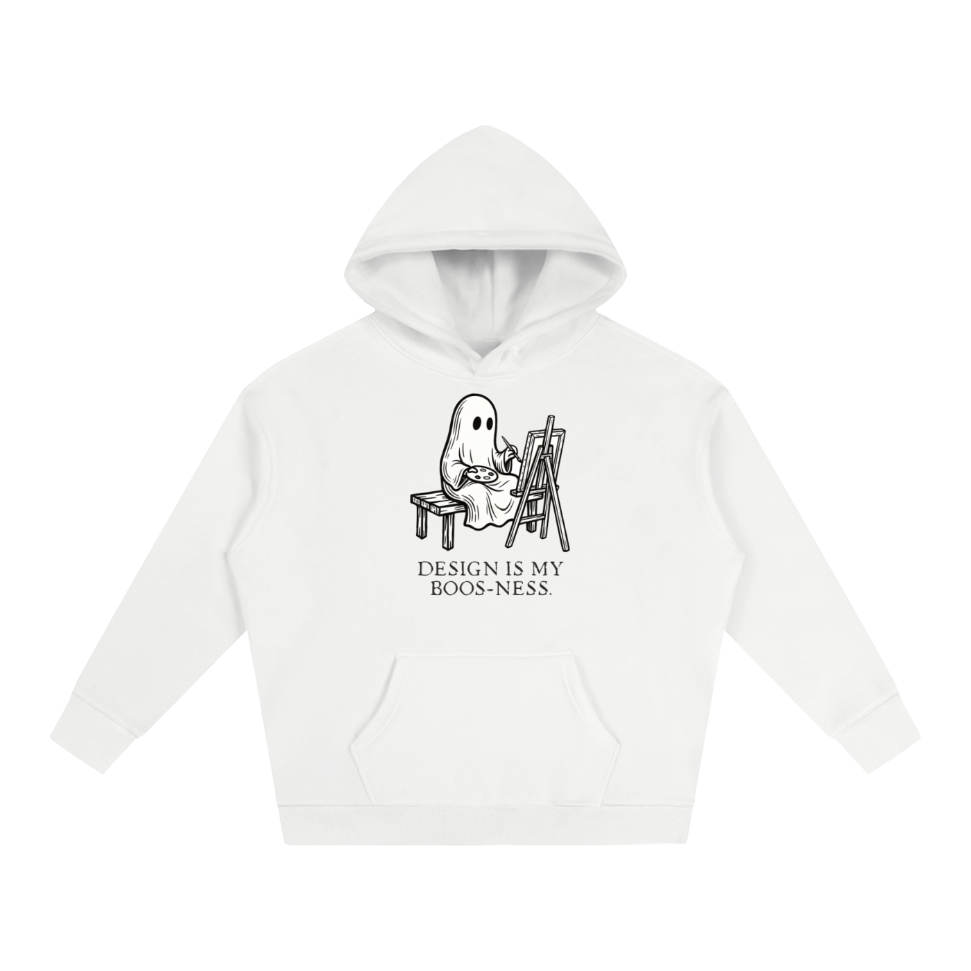 Design is My Boos-ness | Oversize Fleeced Hoodie