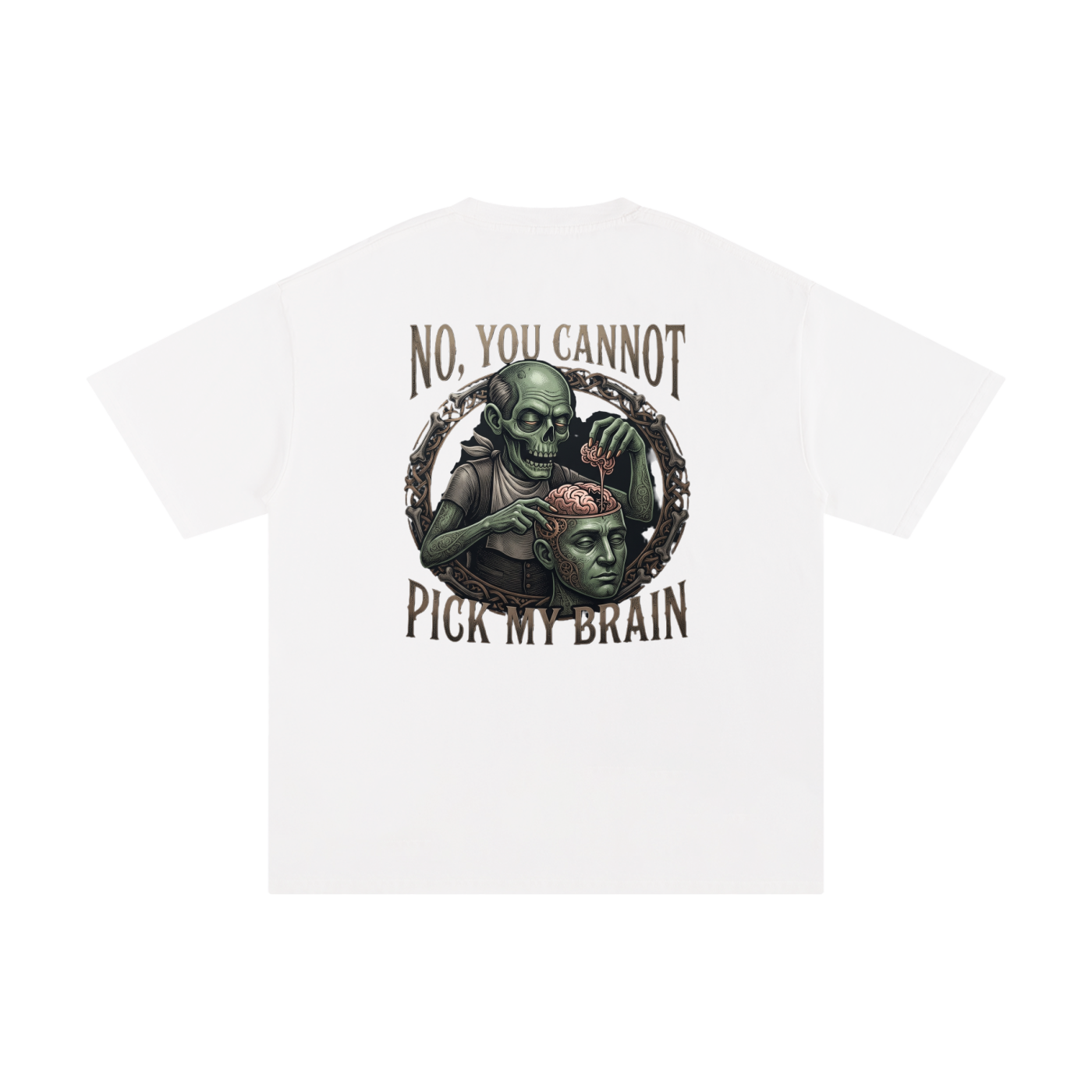 You Cannot Pick My Brain | Unisex Pure Cotton T-Shirt
