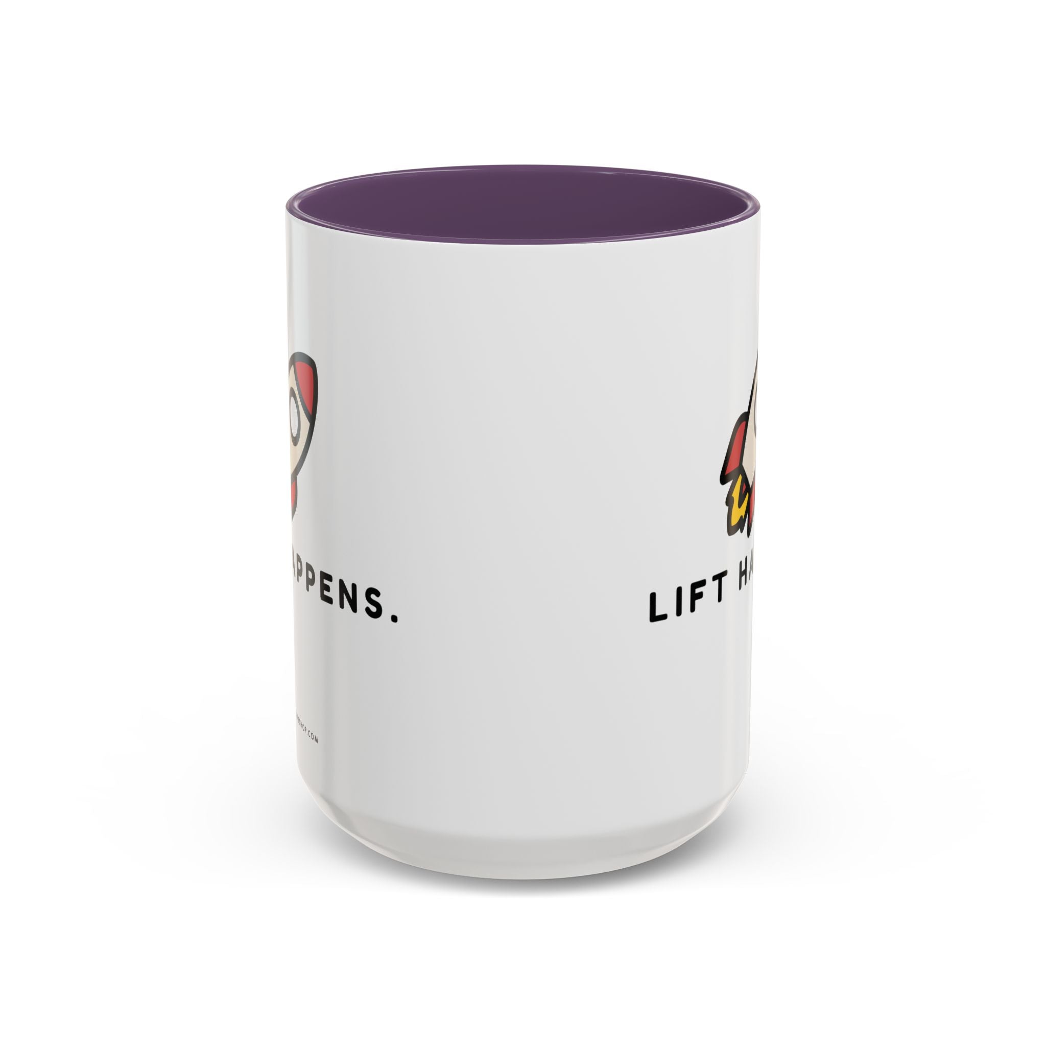Lift Happens | Accent Coffee Mug (11, 15oz)