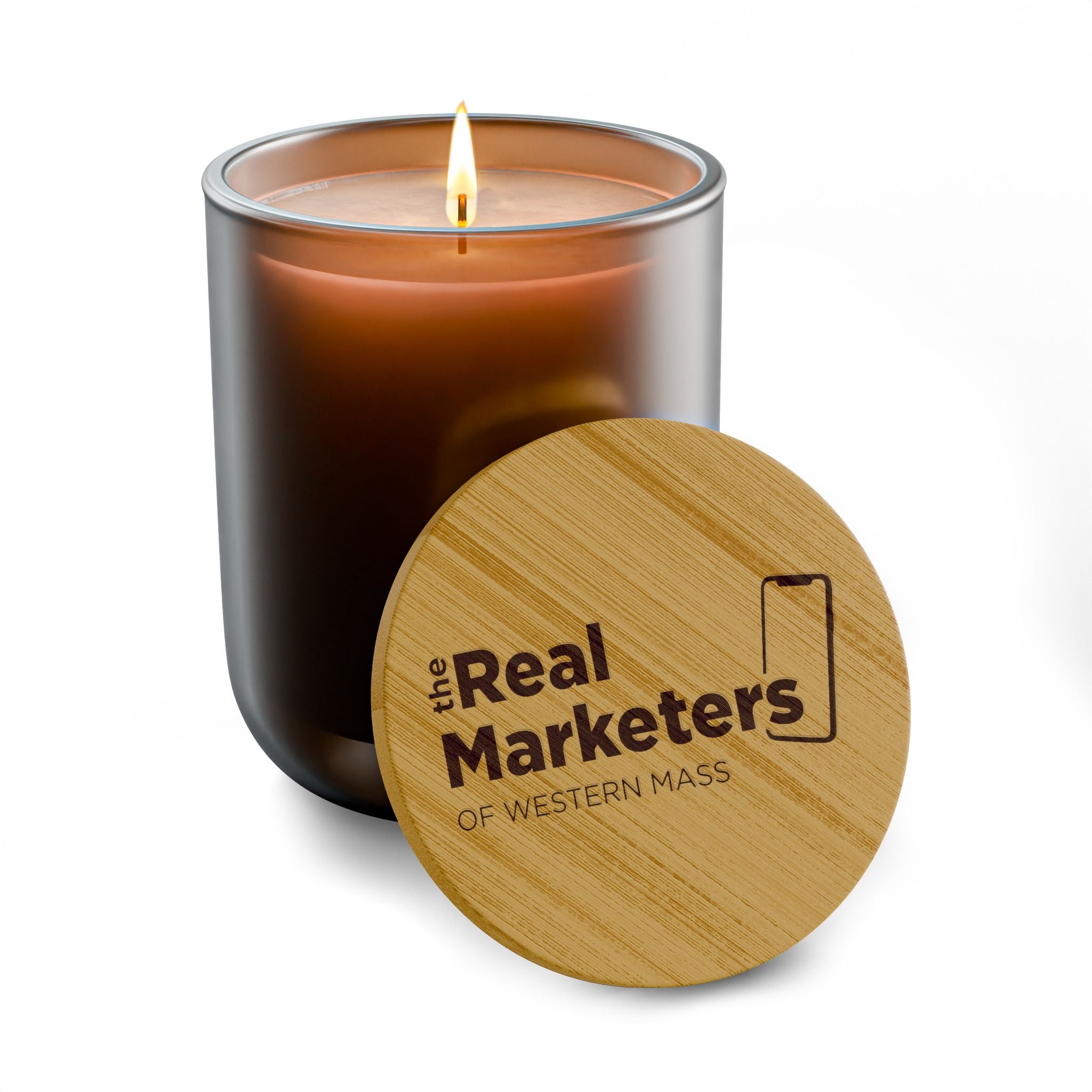 Real Marketers of Western Massachusetts | Engraved 14oz Scented Soy Candle