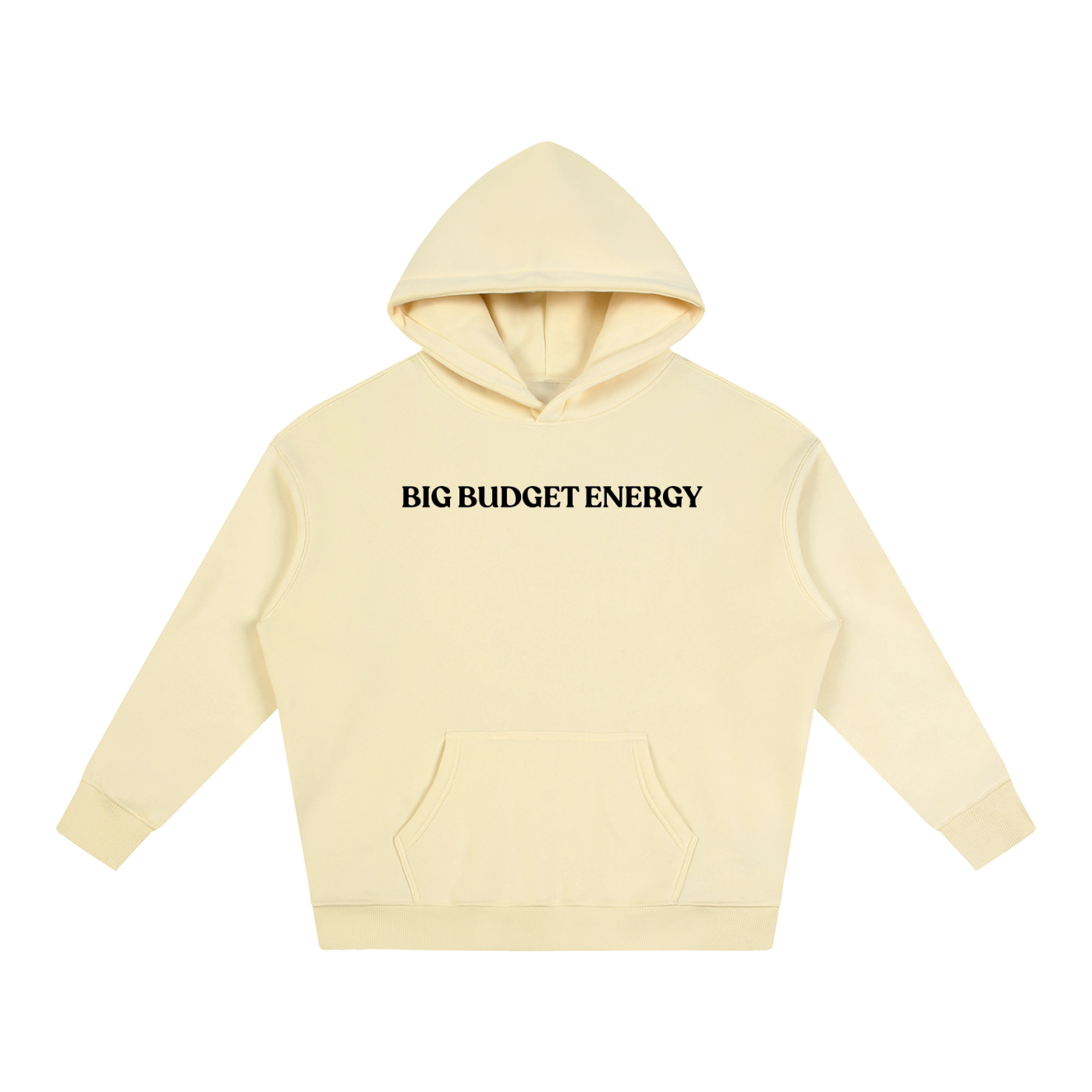 Big Budget Energy | Oversize Fleeced Hoodie