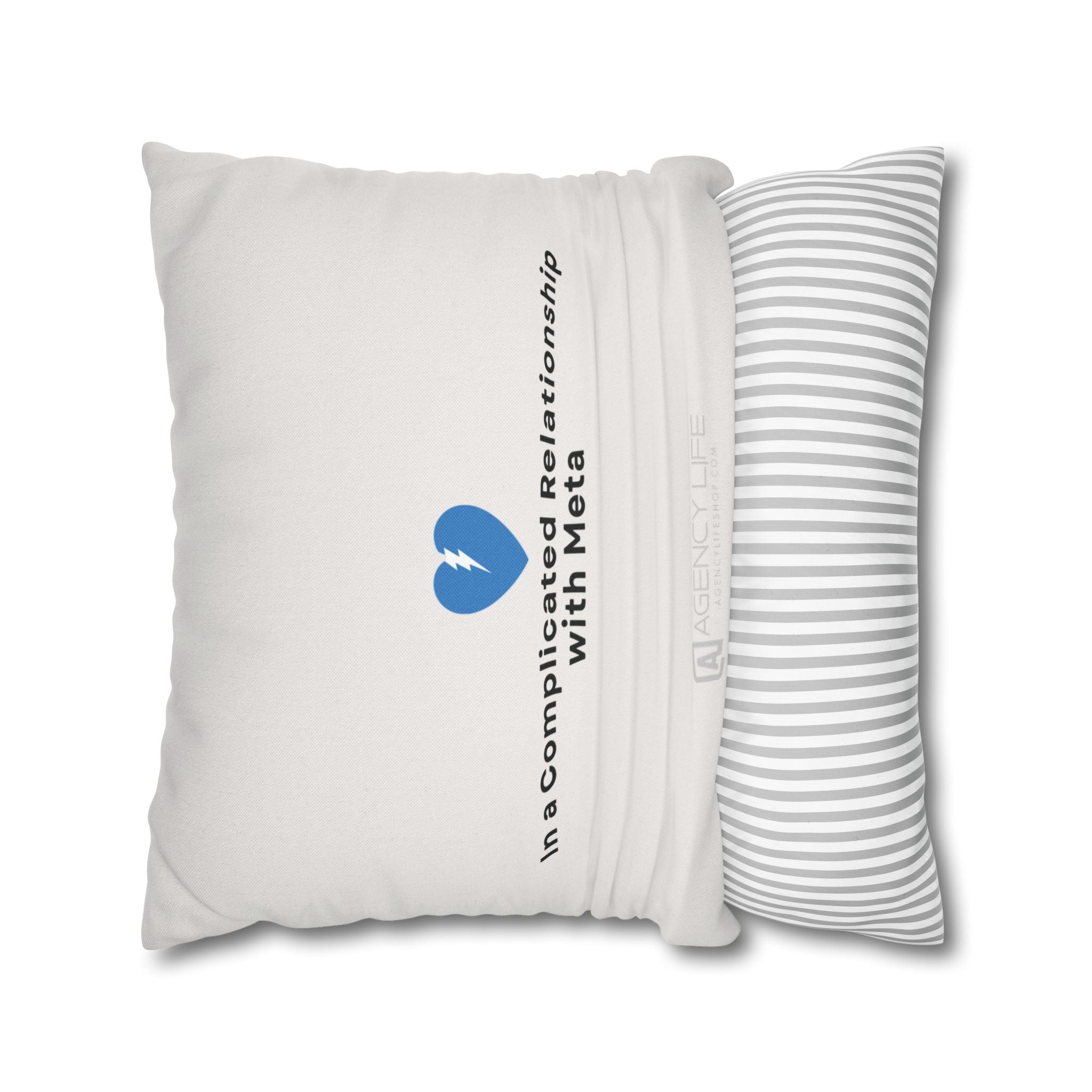 Complicated Relationship | Polyester Square Pillowcase