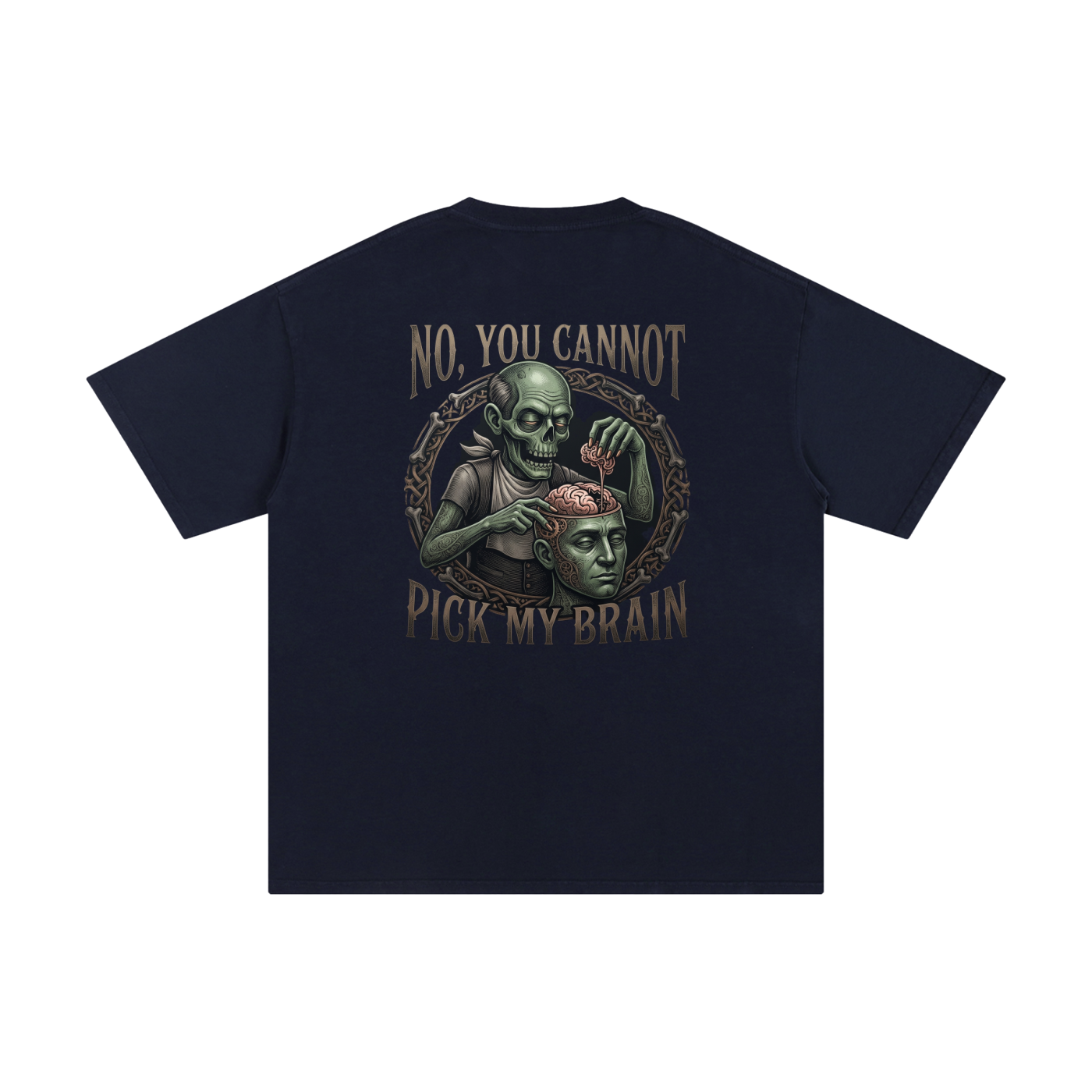 You Cannot Pick My Brain | Unisex Pure Cotton T-Shirt
