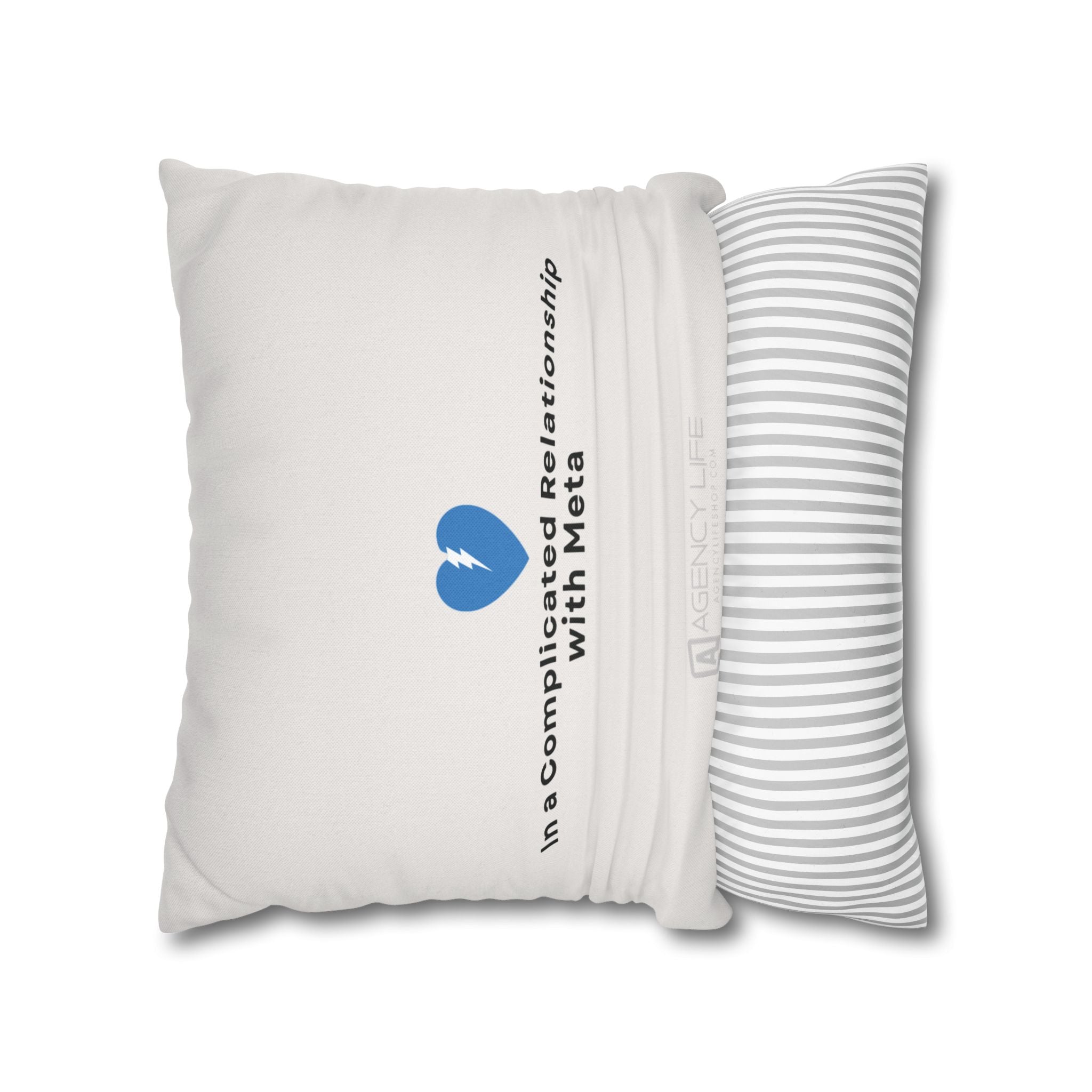Complicated Relationship | Polyester Square Pillowcase