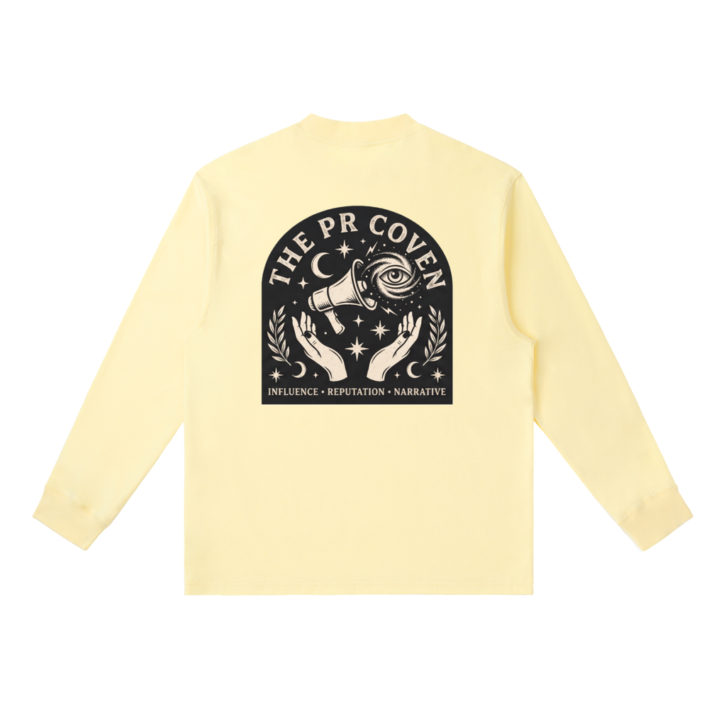 The PR Coven | Essential Crewneck Long-Sleeve T-Shirt