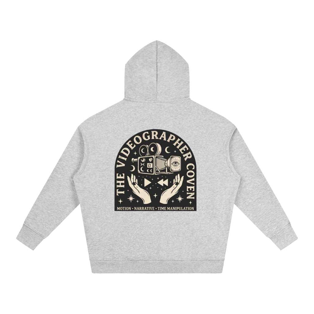 The Videographer Coven | Oversized Fleeced Hoodie