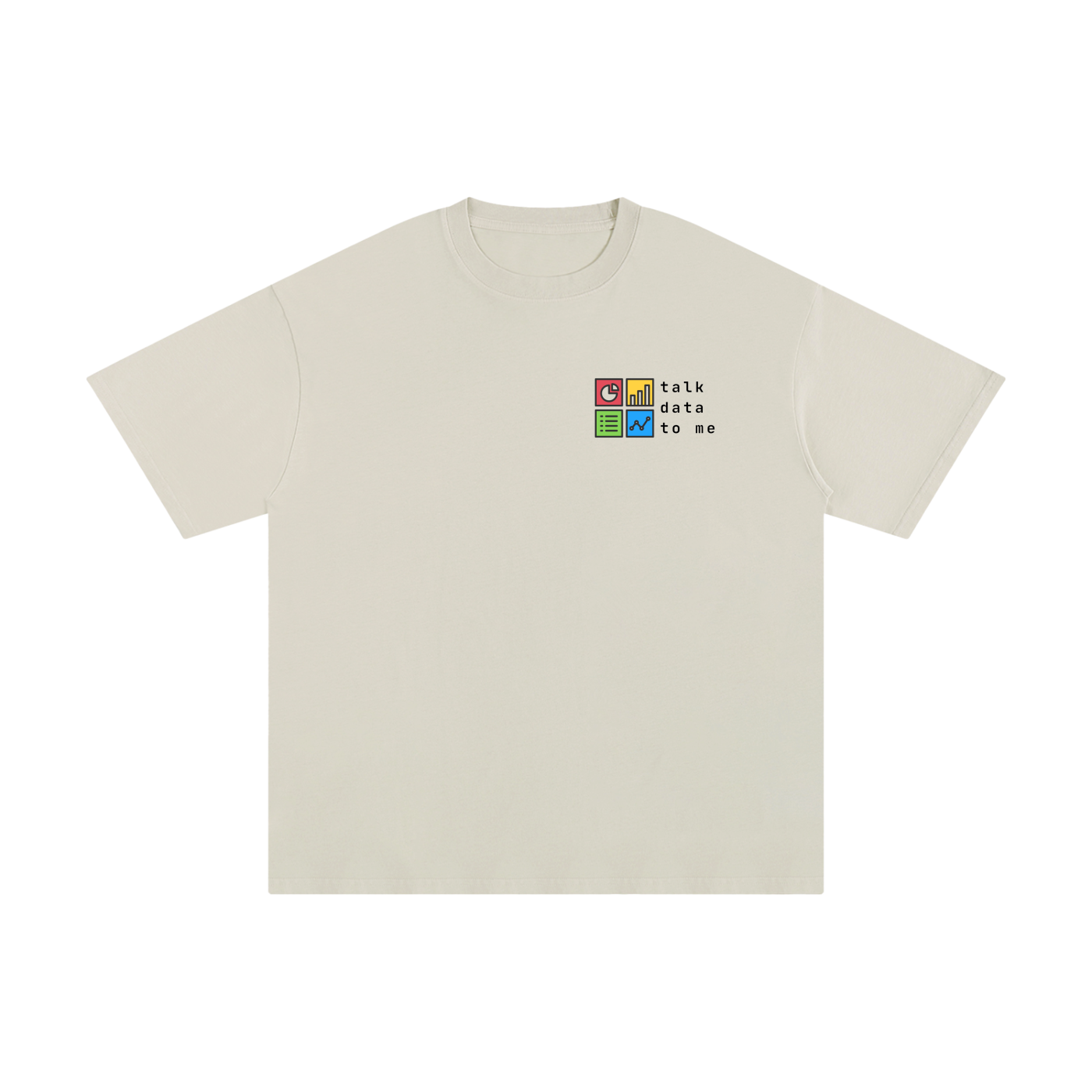 Talk Data To Me | Unisex Pure Cotton T-Shirt