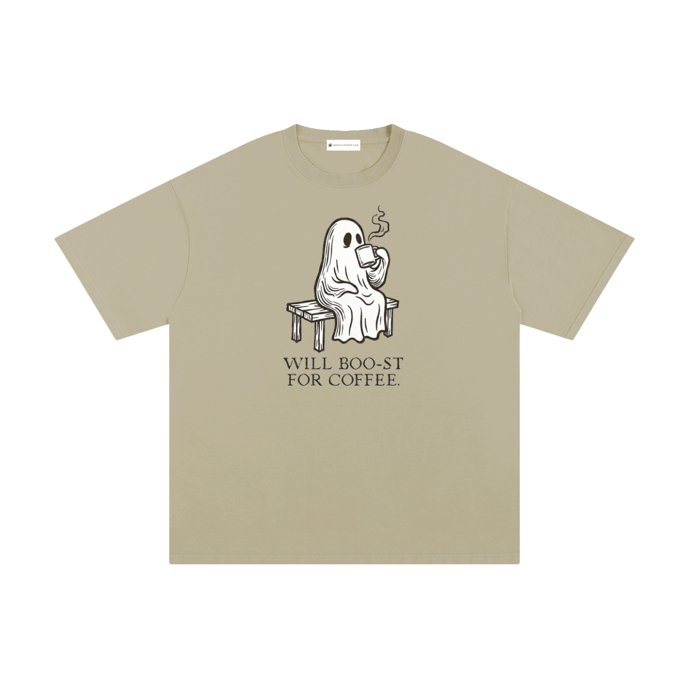Will Boo-st for Coffee | Unisex Pure Cotton T-Shirt