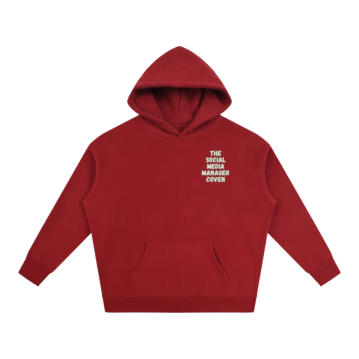 The Social Media Coven | Oversized Fleeced Hoodie