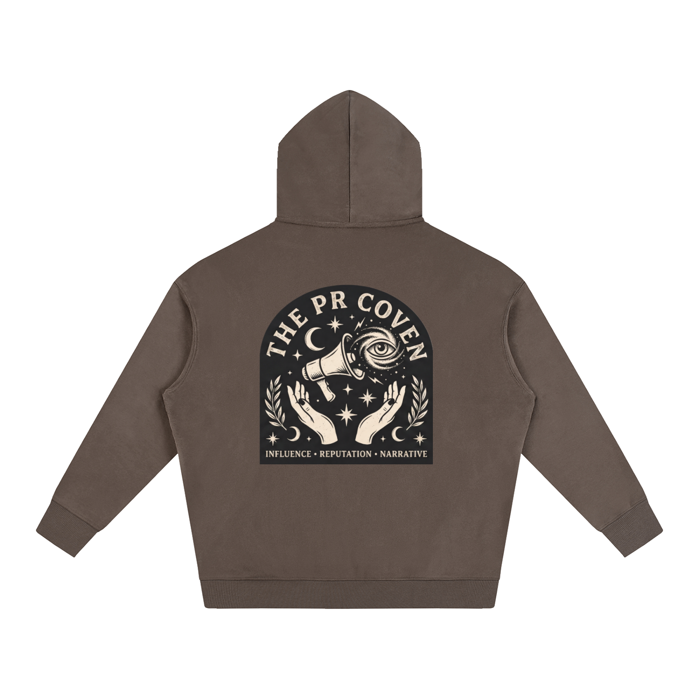 The PR Coven | Oversize Fleeced Hoodie