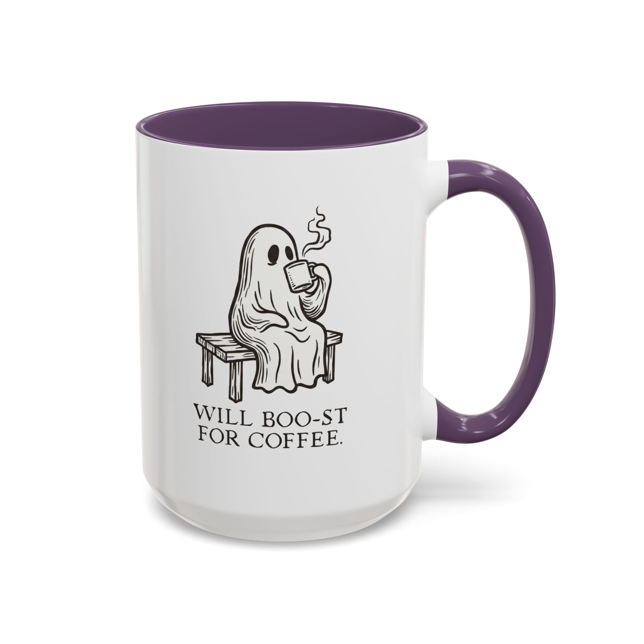 Will Boo-st for Coffee | Accent Mug (11/15oz)
