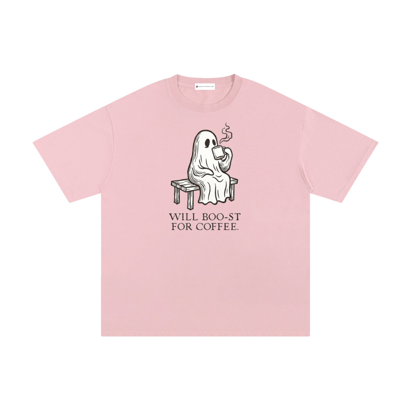 Will Boo-st for Coffee | Unisex Pure Cotton T-Shirt