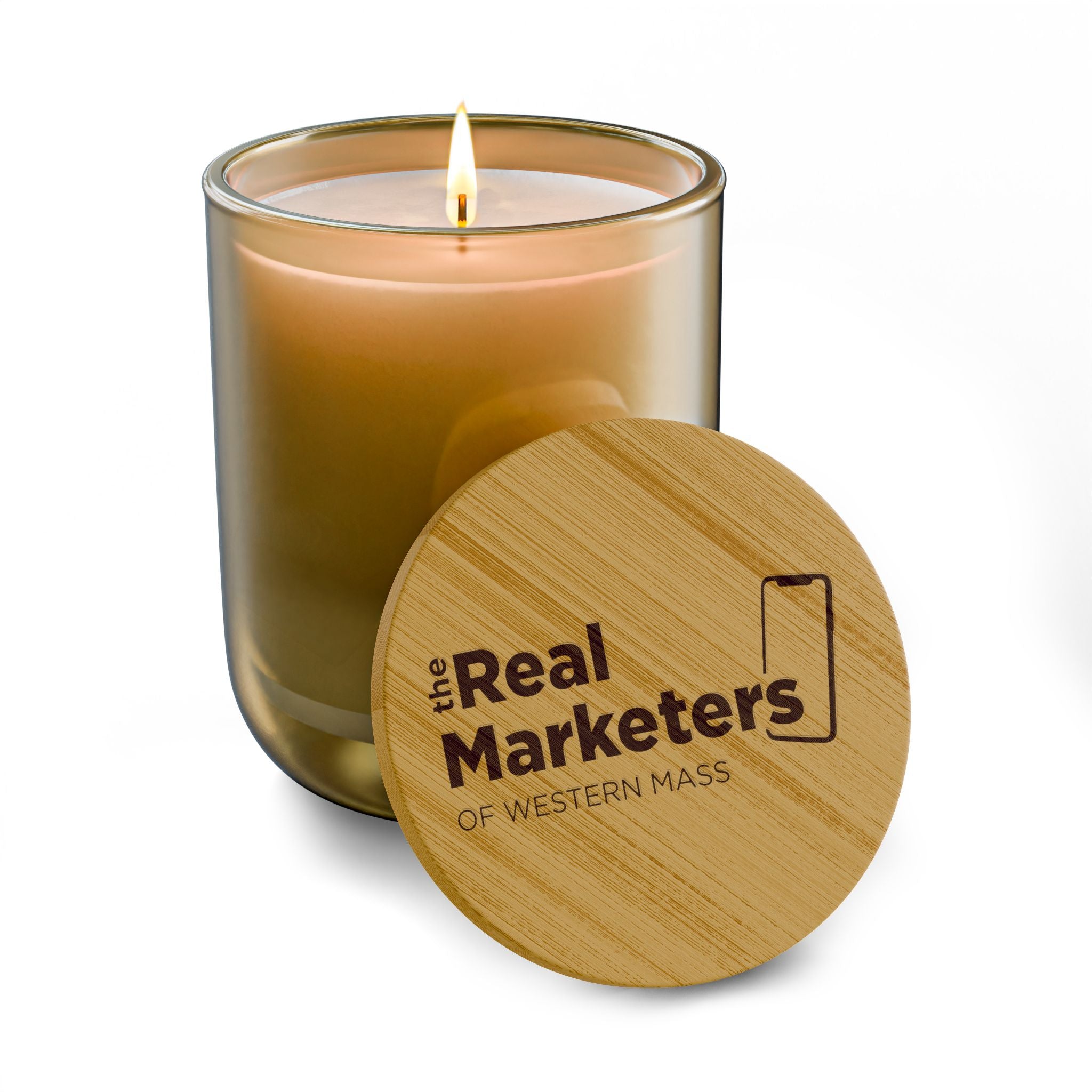 Real Marketers of Western Massachusetts | Engraved 14oz Scented Soy Candle