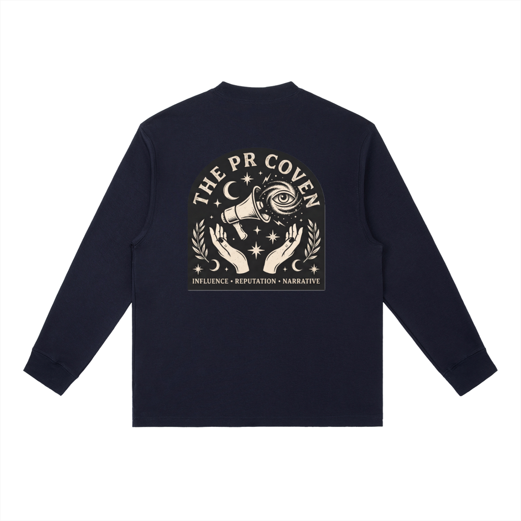 The PR Coven | Essential Crewneck Long-Sleeve T-Shirt
