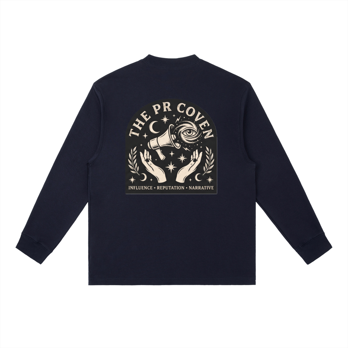The PR Coven | Essential Crewneck Long-Sleeve T-Shirt