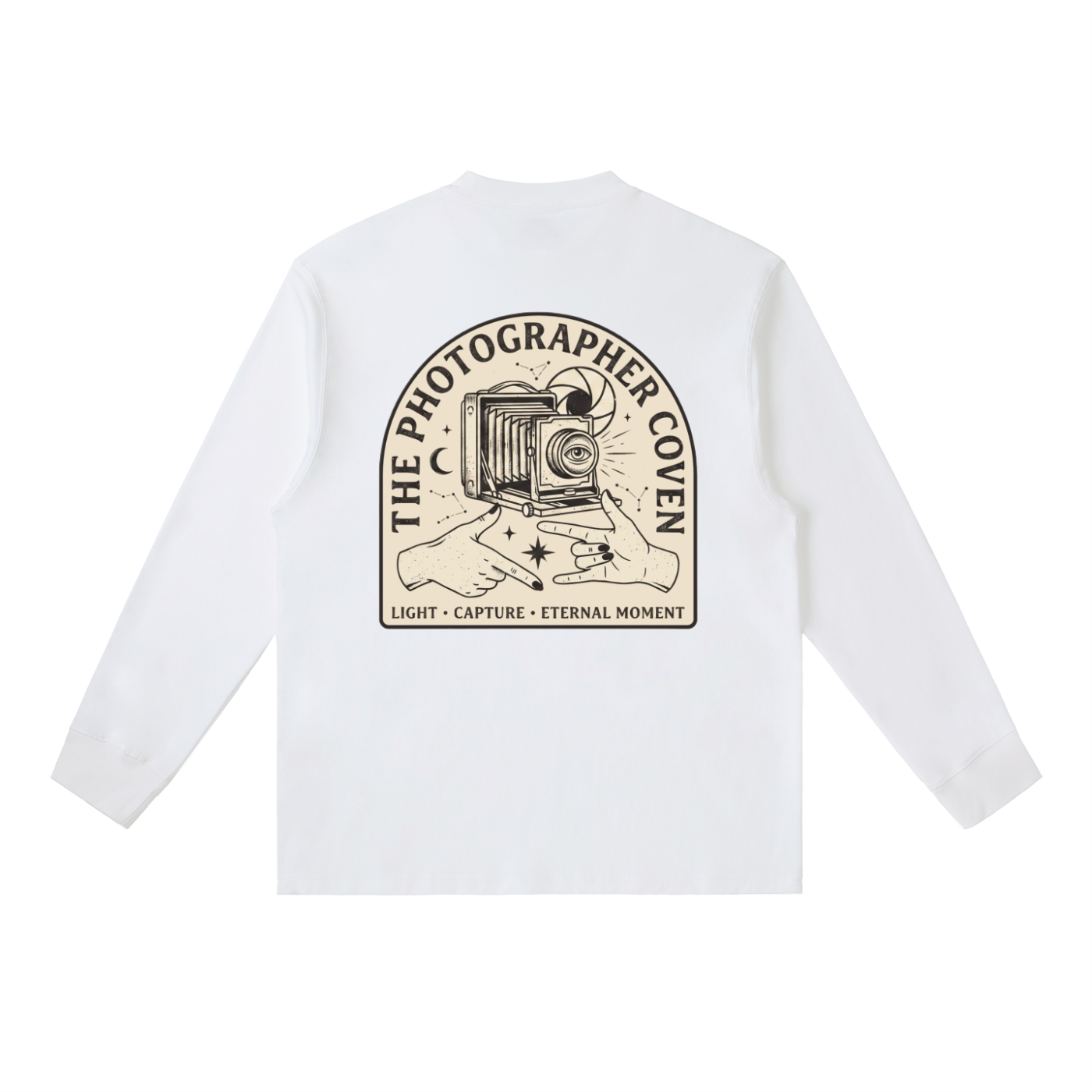 The Photographer Coven | Essential Crewneck Long-Sleeve T-Shirt