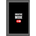 Creative Mode: On | Dotted Spiral Notebook