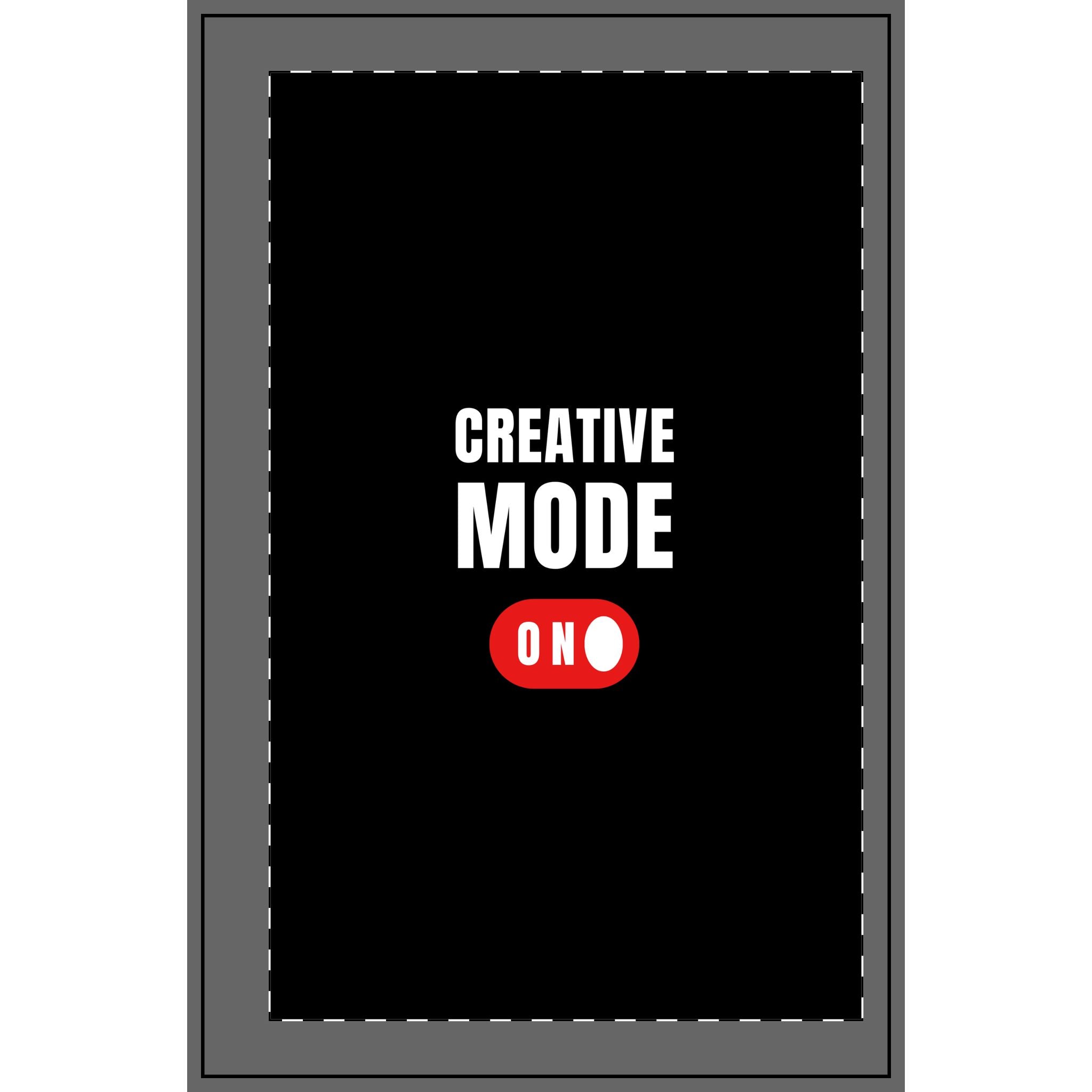 Creative Mode: On | Dotted Spiral Notebook